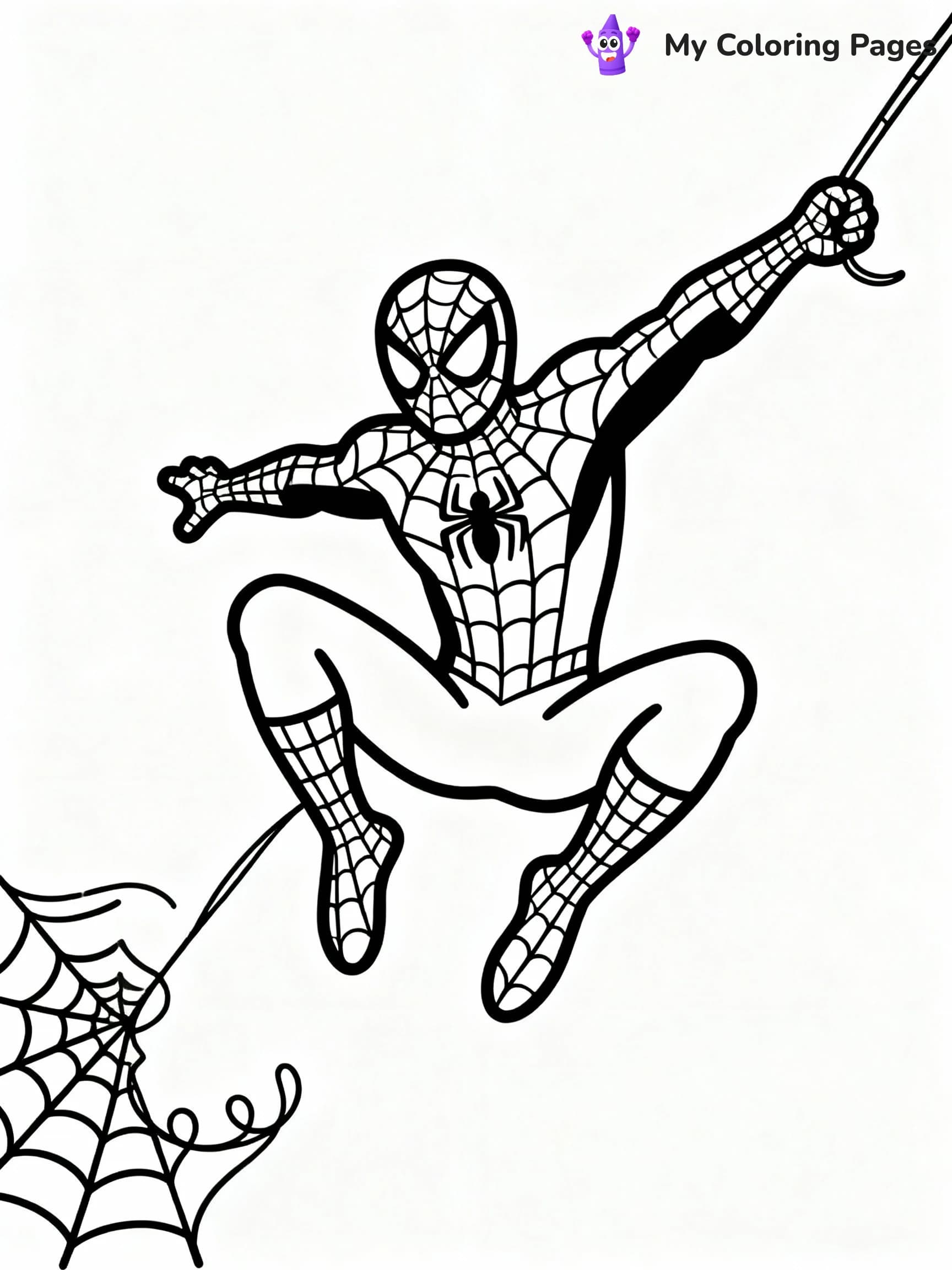 Spidey Coloring Pages - 6