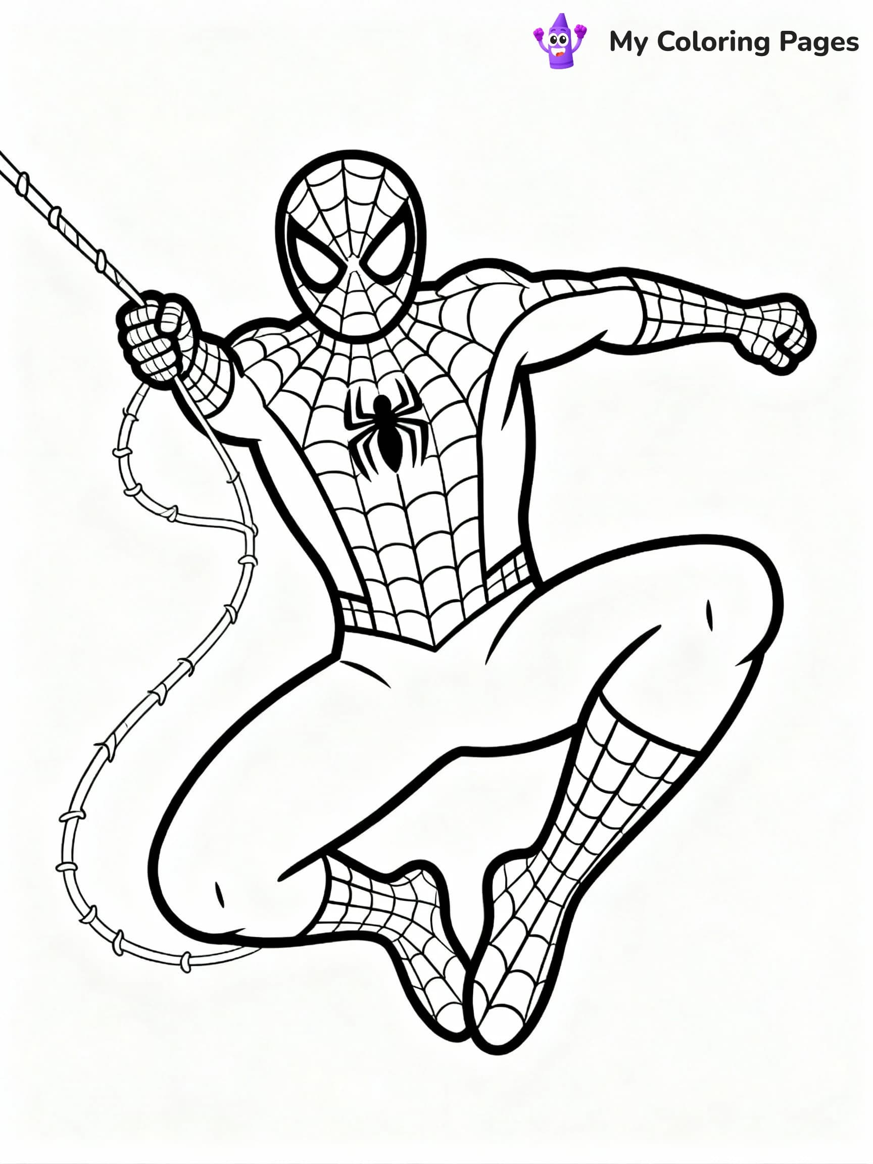 Spidey Coloring Pages - 4