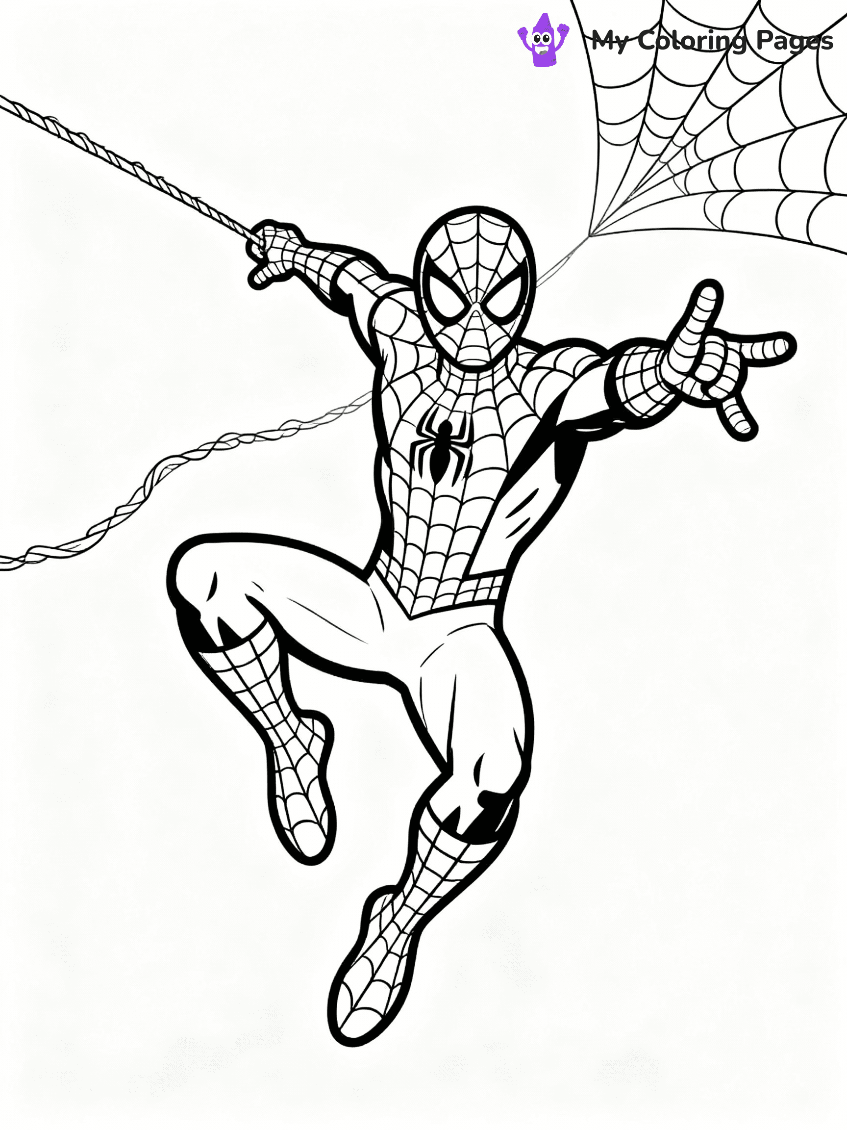 Spidey Coloring Pages - 3