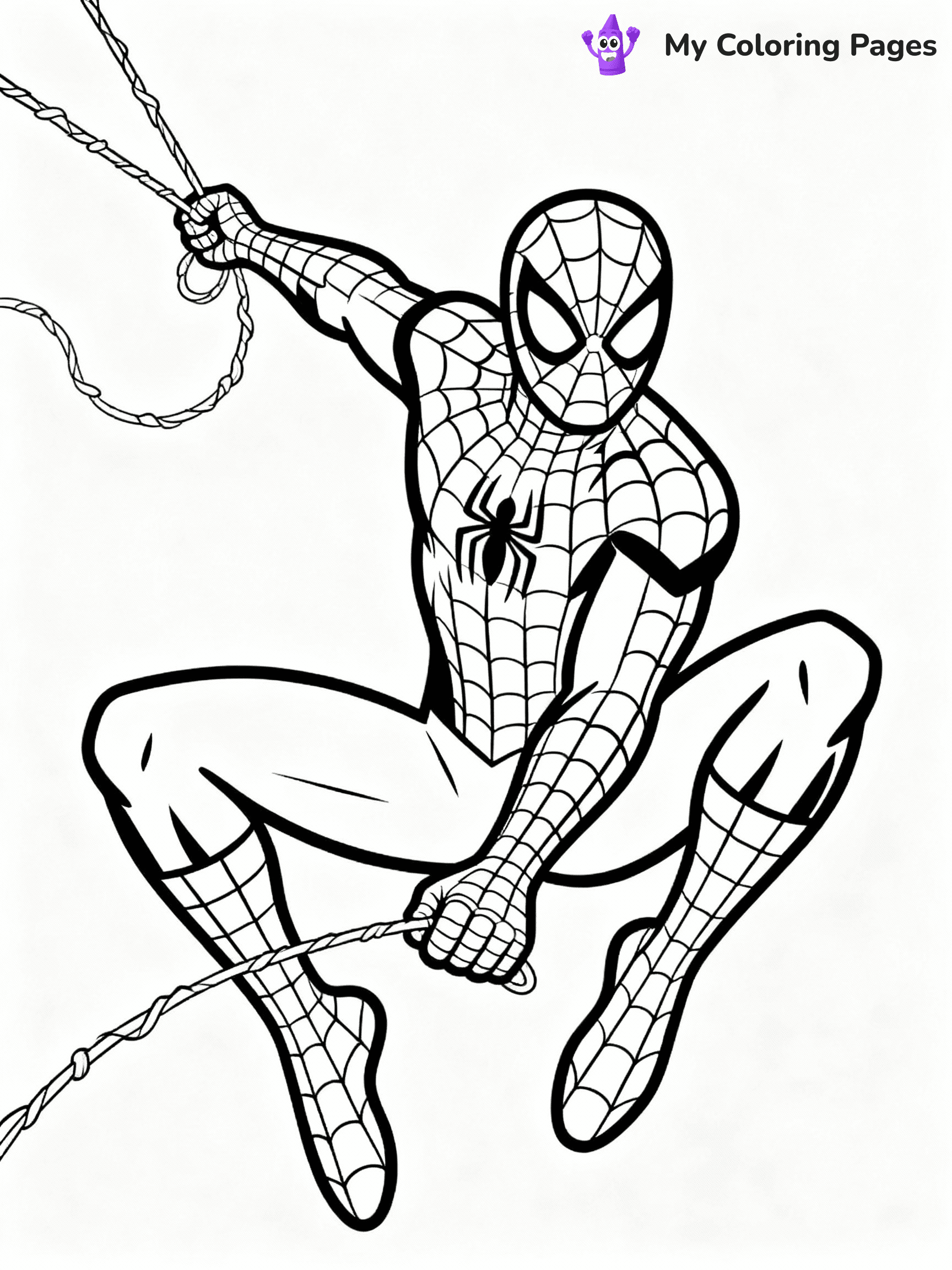 Spidey Coloring Pages - 2