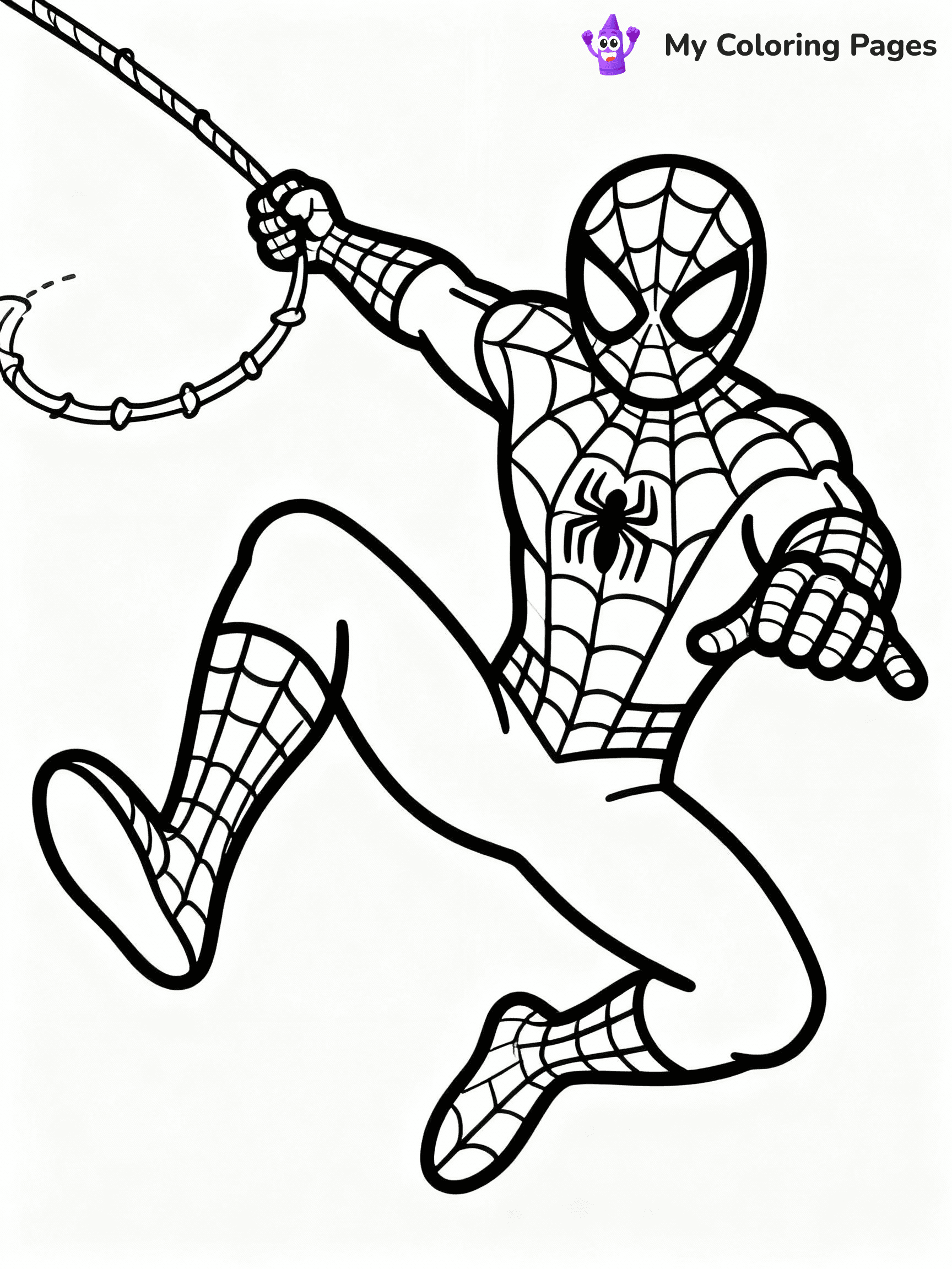 Spidey Coloring Pages - 1