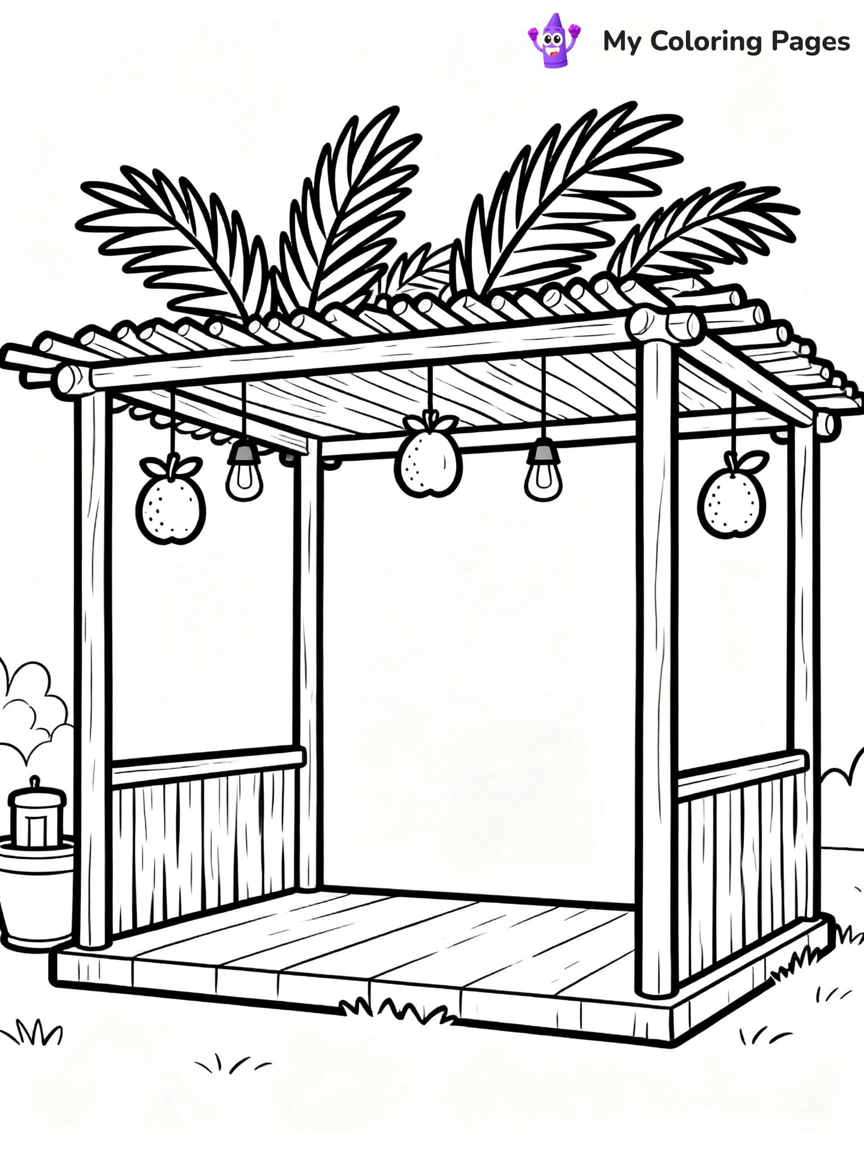 Sukkot Coloring Pages - 5