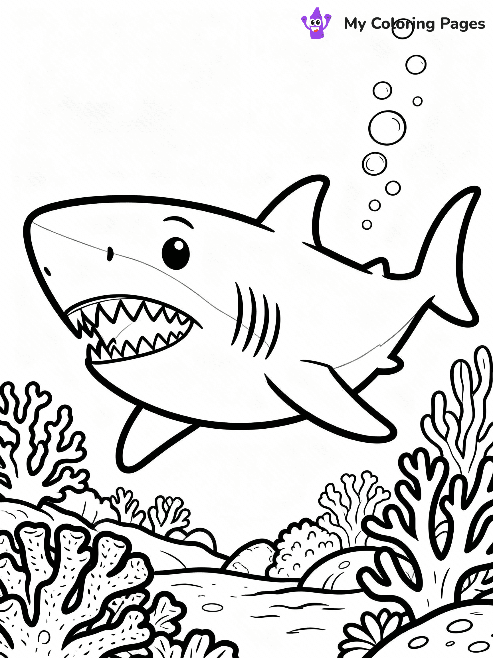Megalodon Coloring Pages - 22