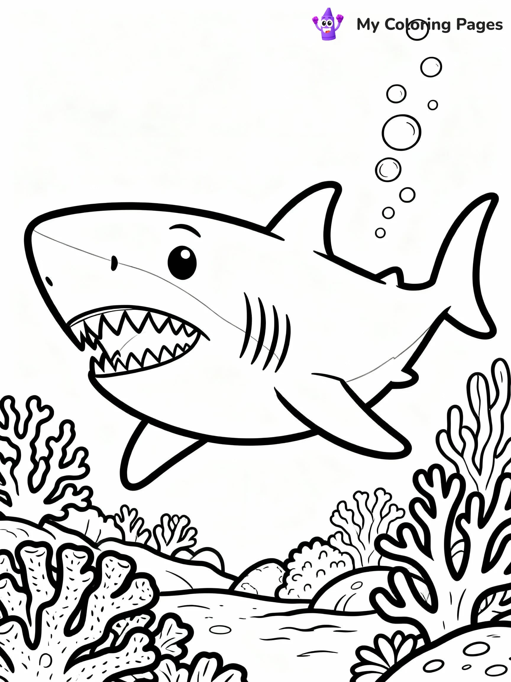 Megalodon Coloring Pages - 22