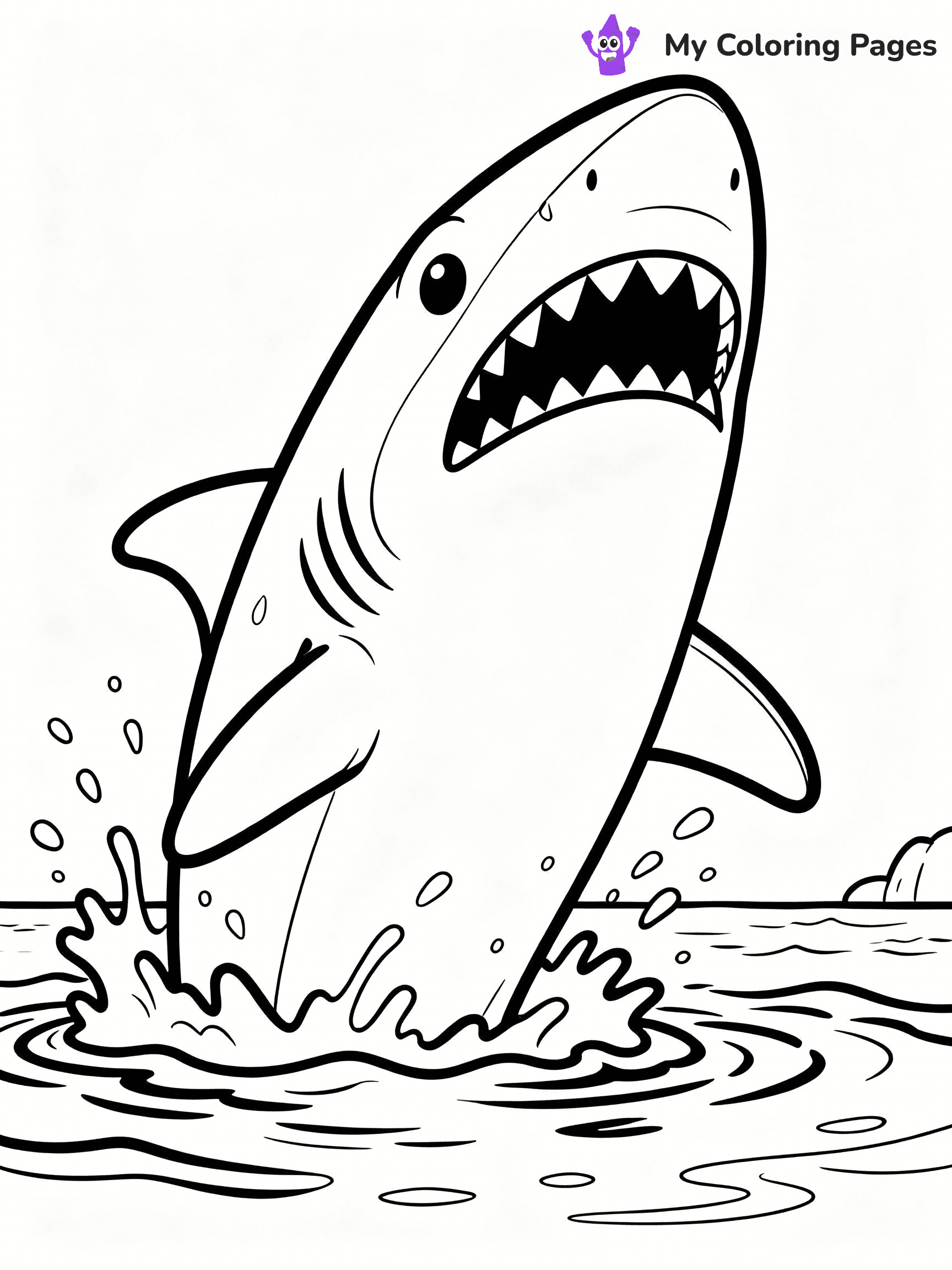 Megalodon Coloring Pages - 12