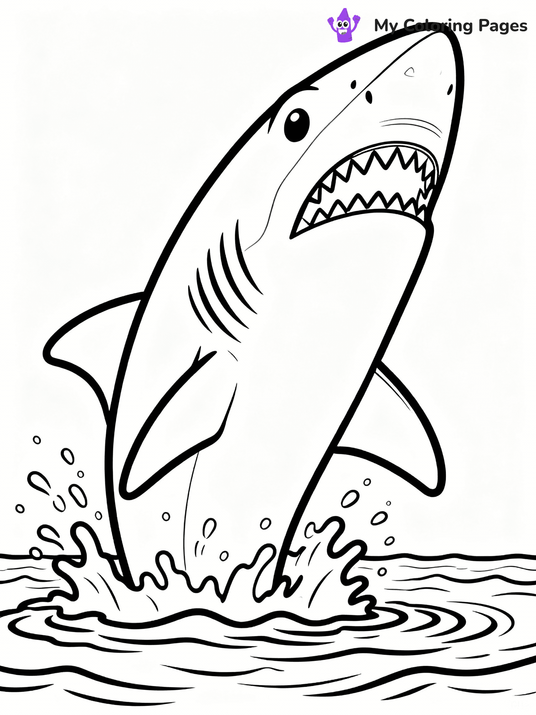 Megalodon Coloring Pages - 8