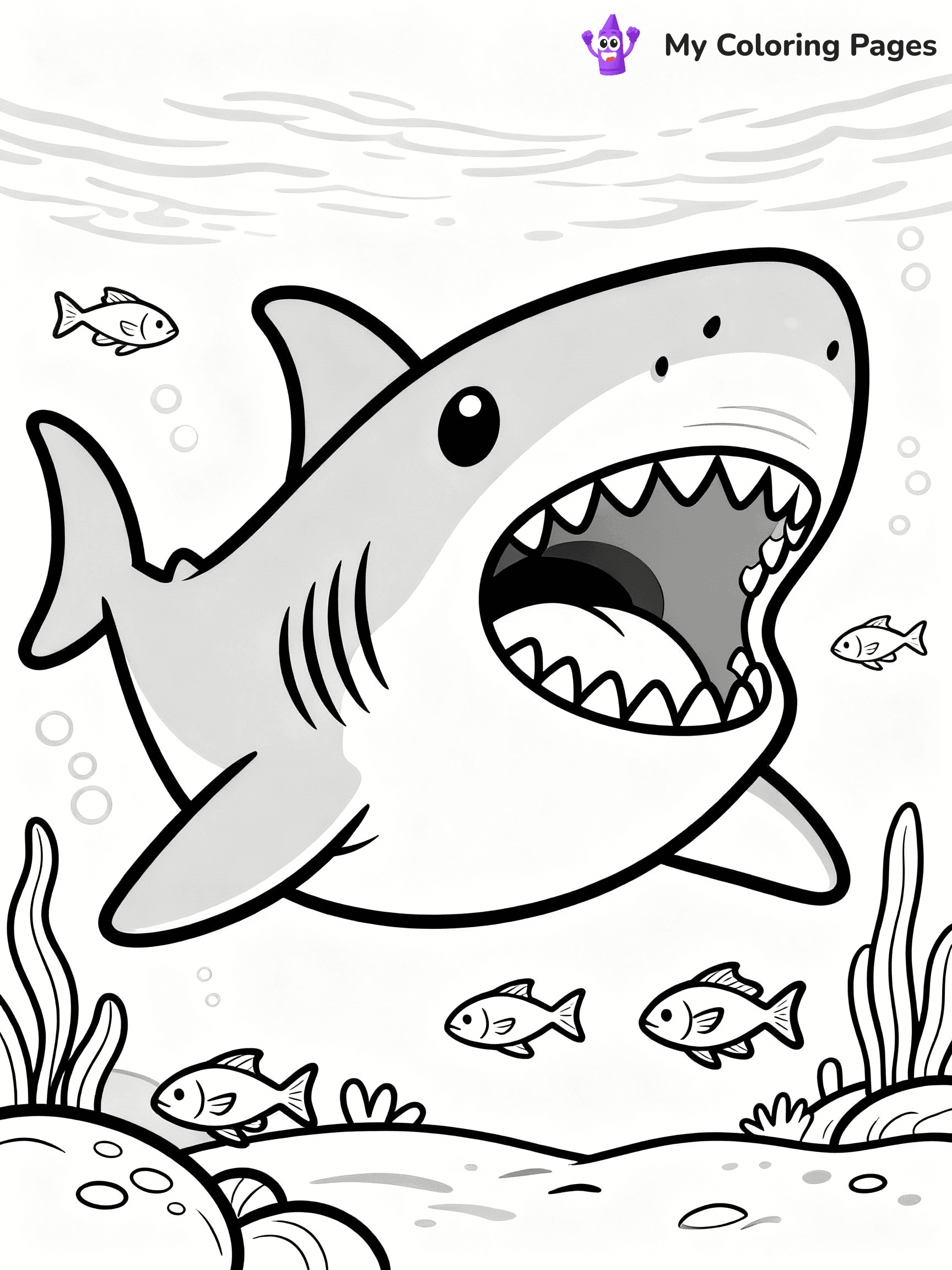 Megalodon Coloring Pages - 6