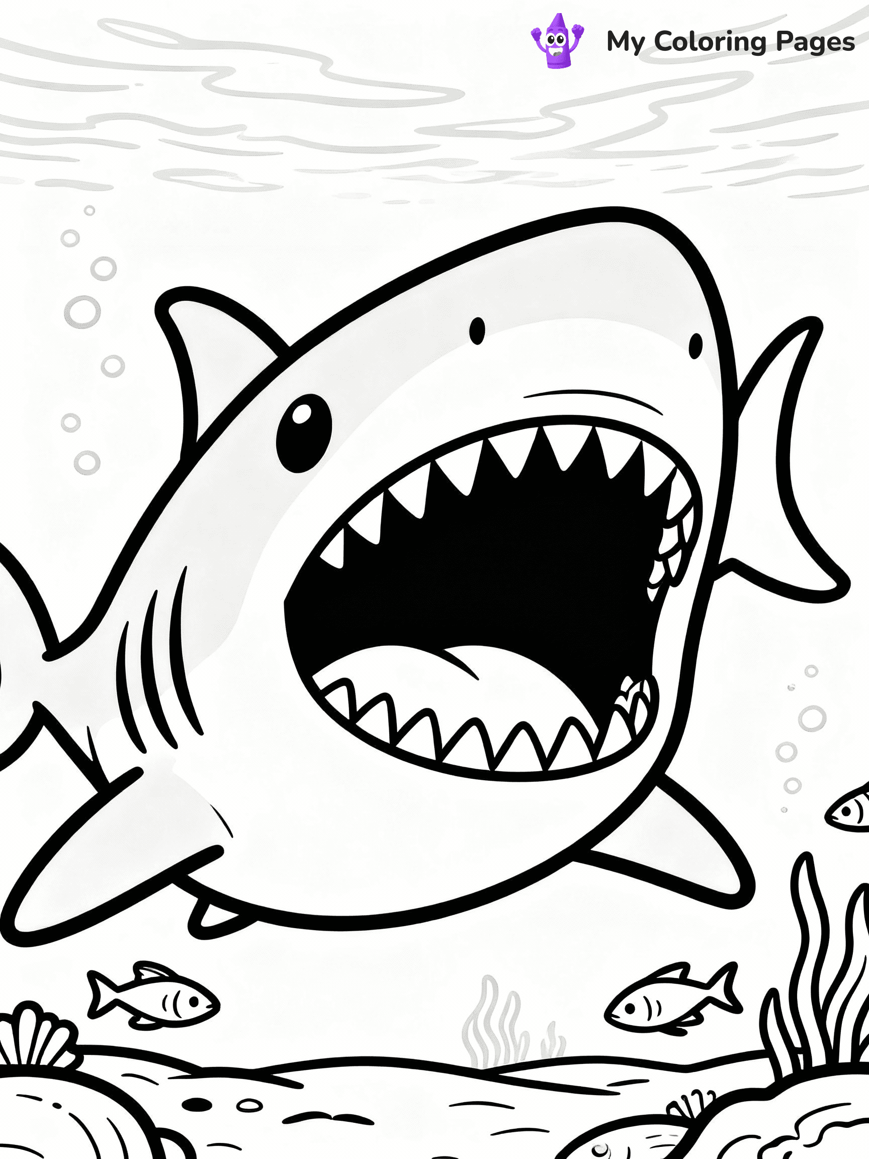 Megalodon Coloring Pages - 5