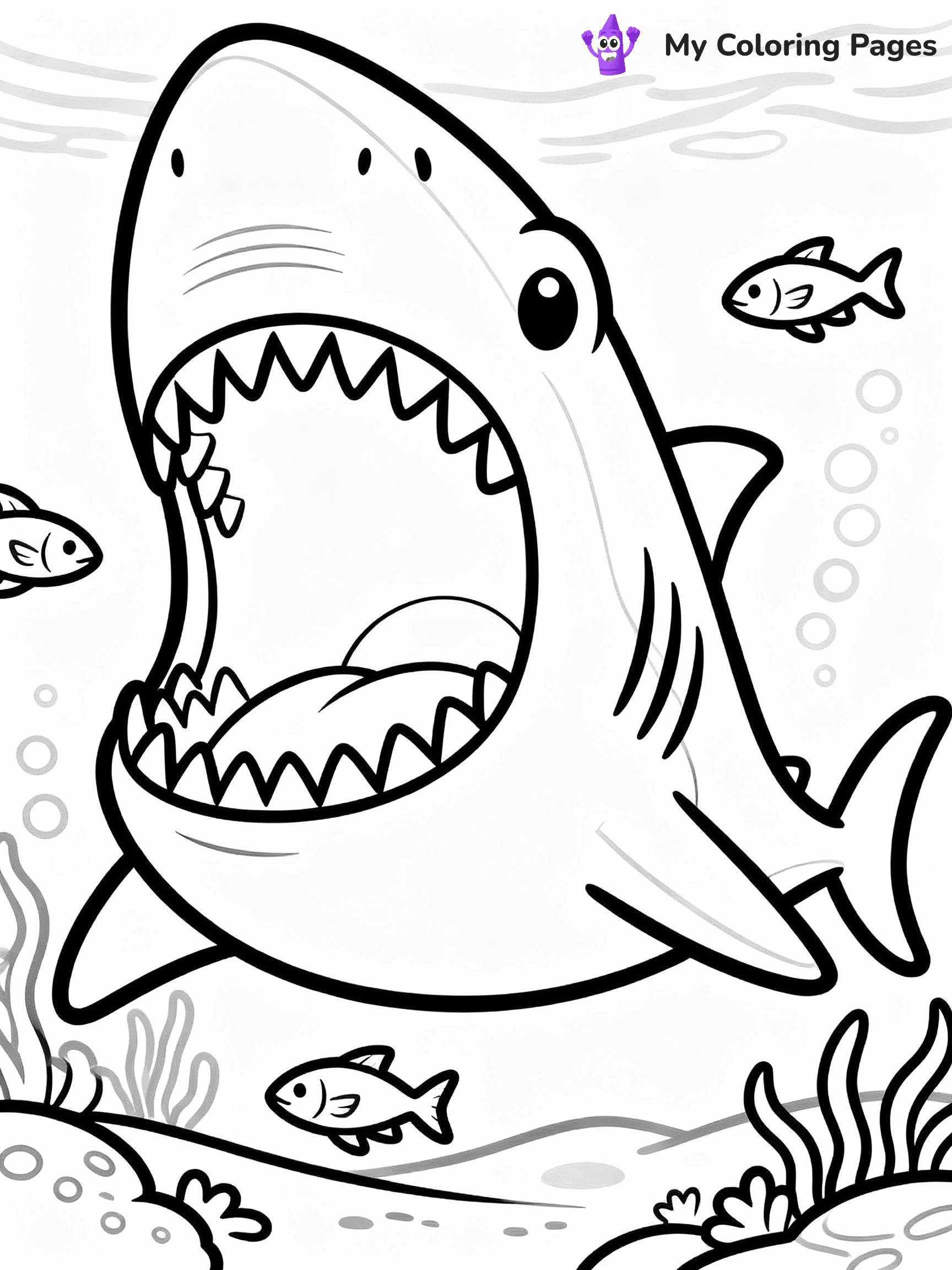 Megalodon Coloring Pages - 4