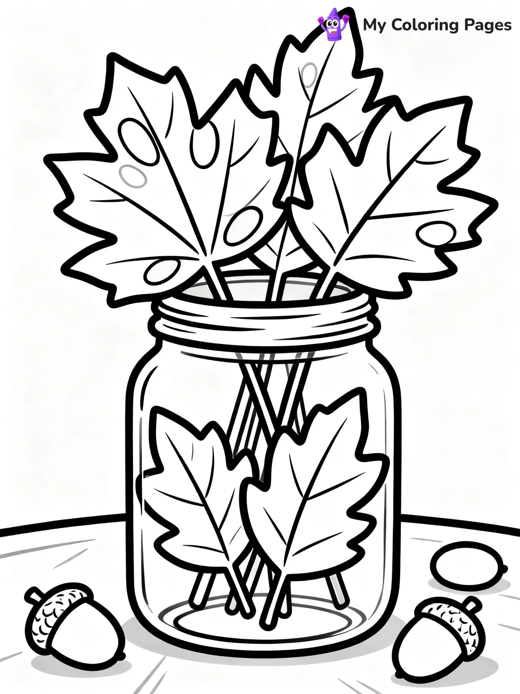 Jar Coloring Pages - 12