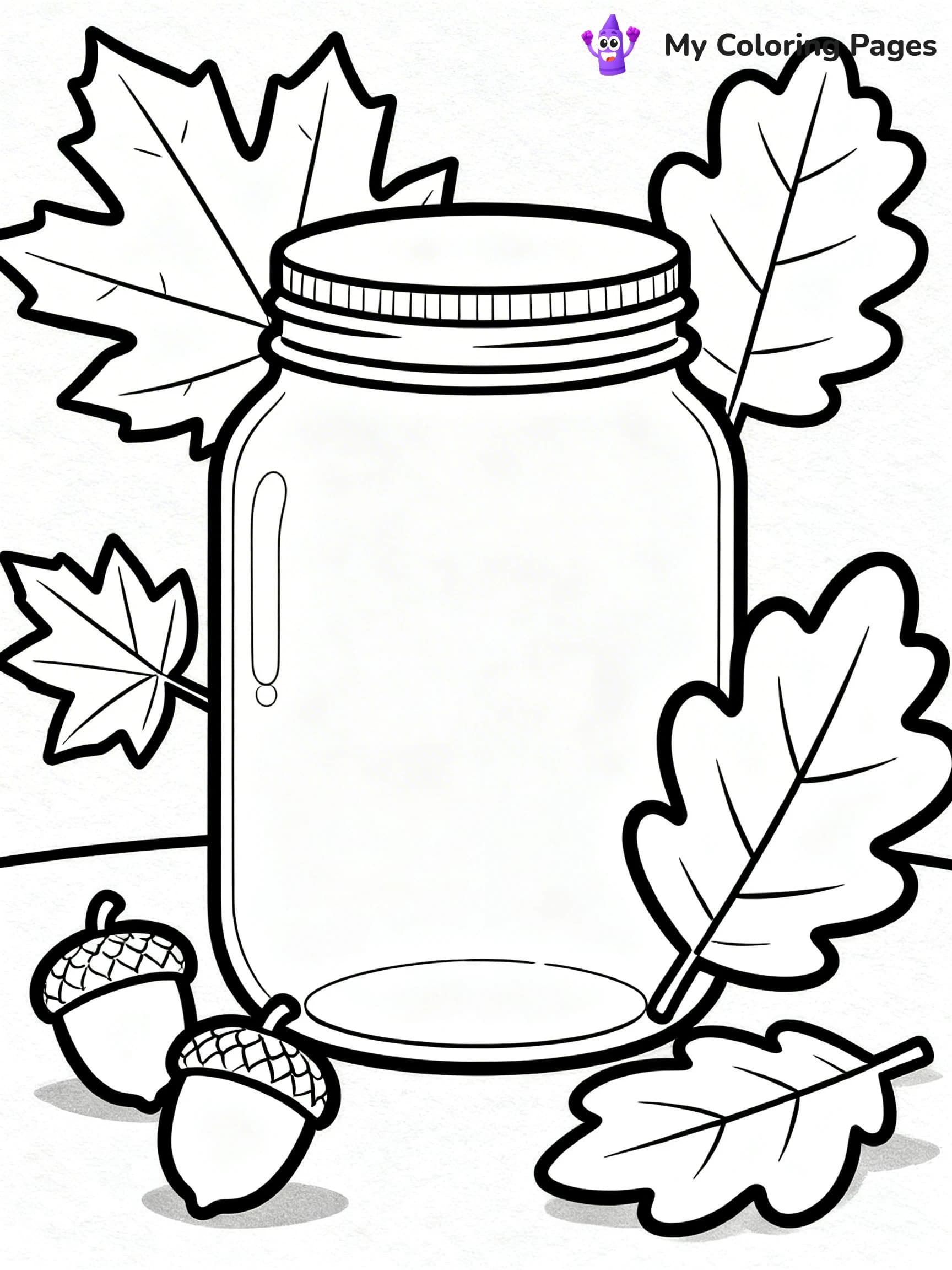 Jar Coloring Pages - 11