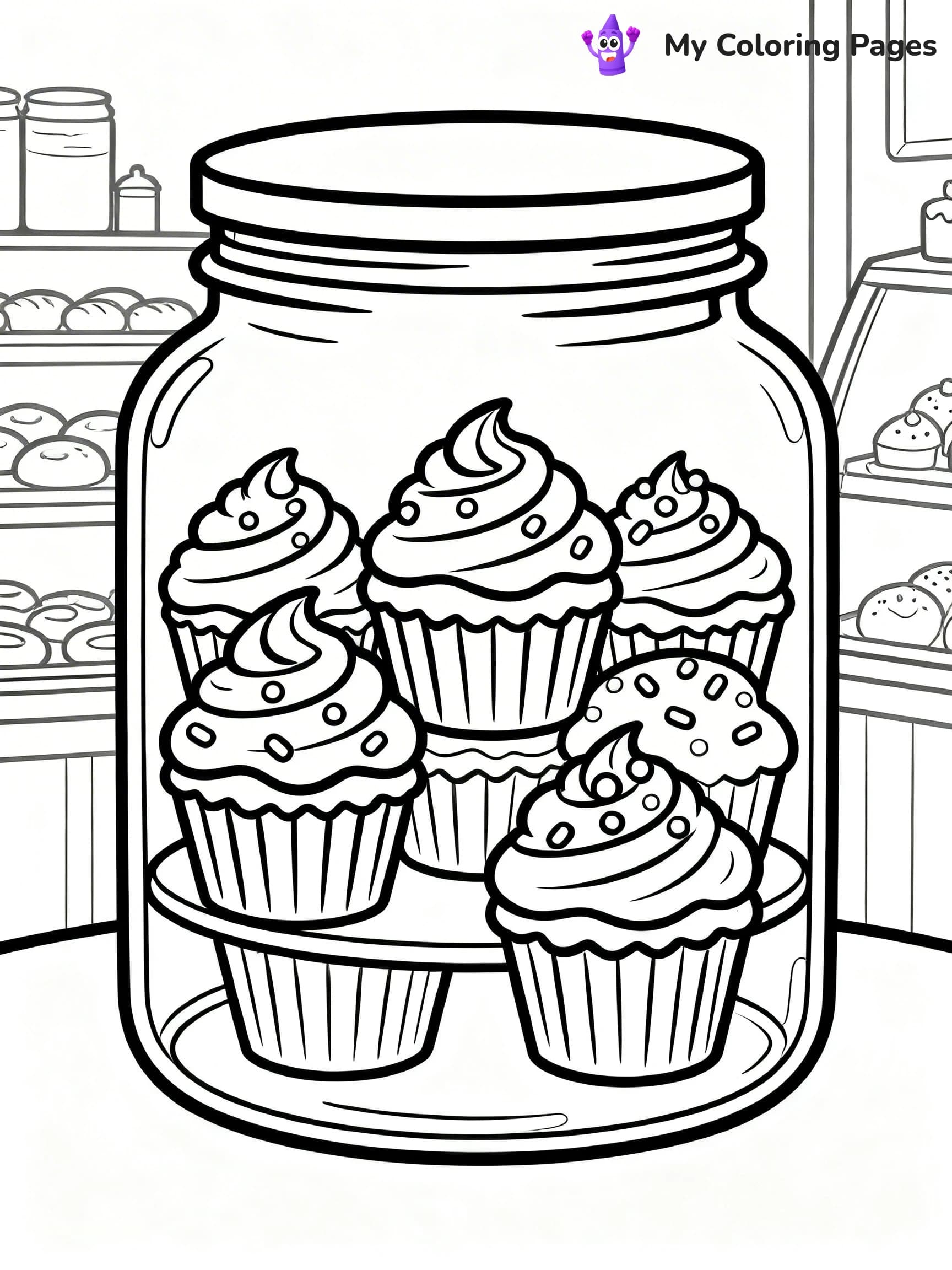 Jar Coloring Pages - 6