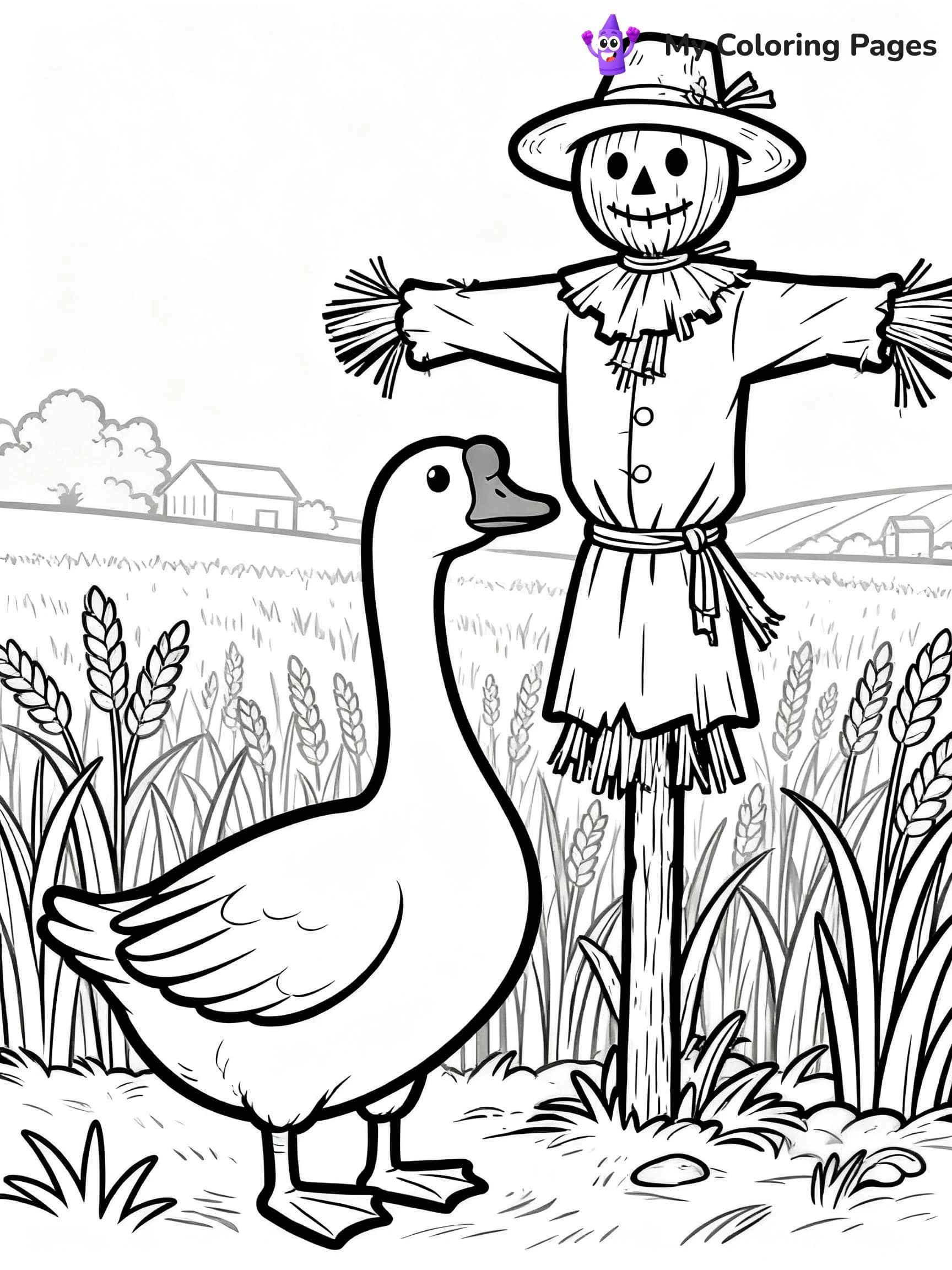 Geese Coloring Pages - 22