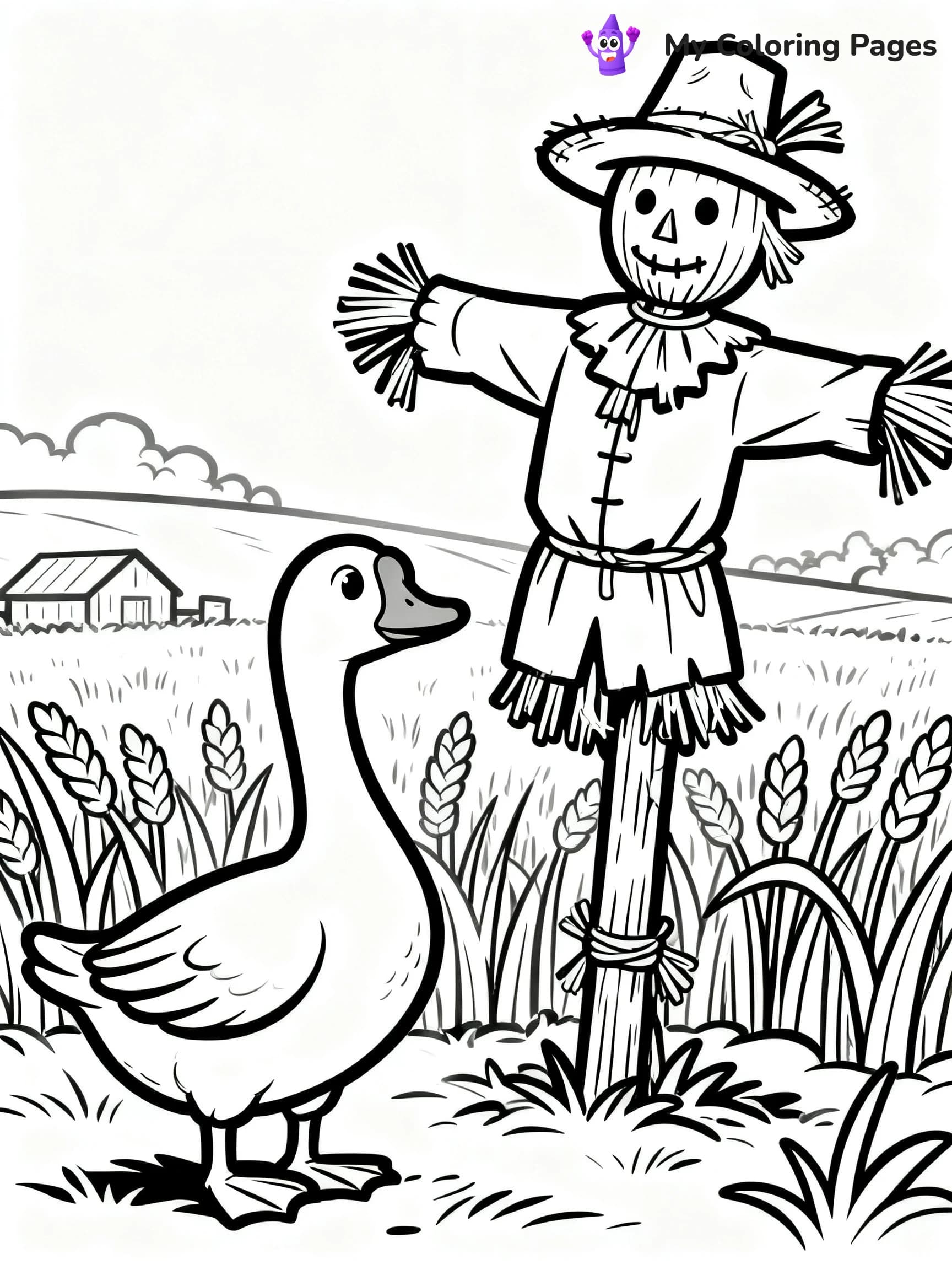 Geese Coloring Pages - 21