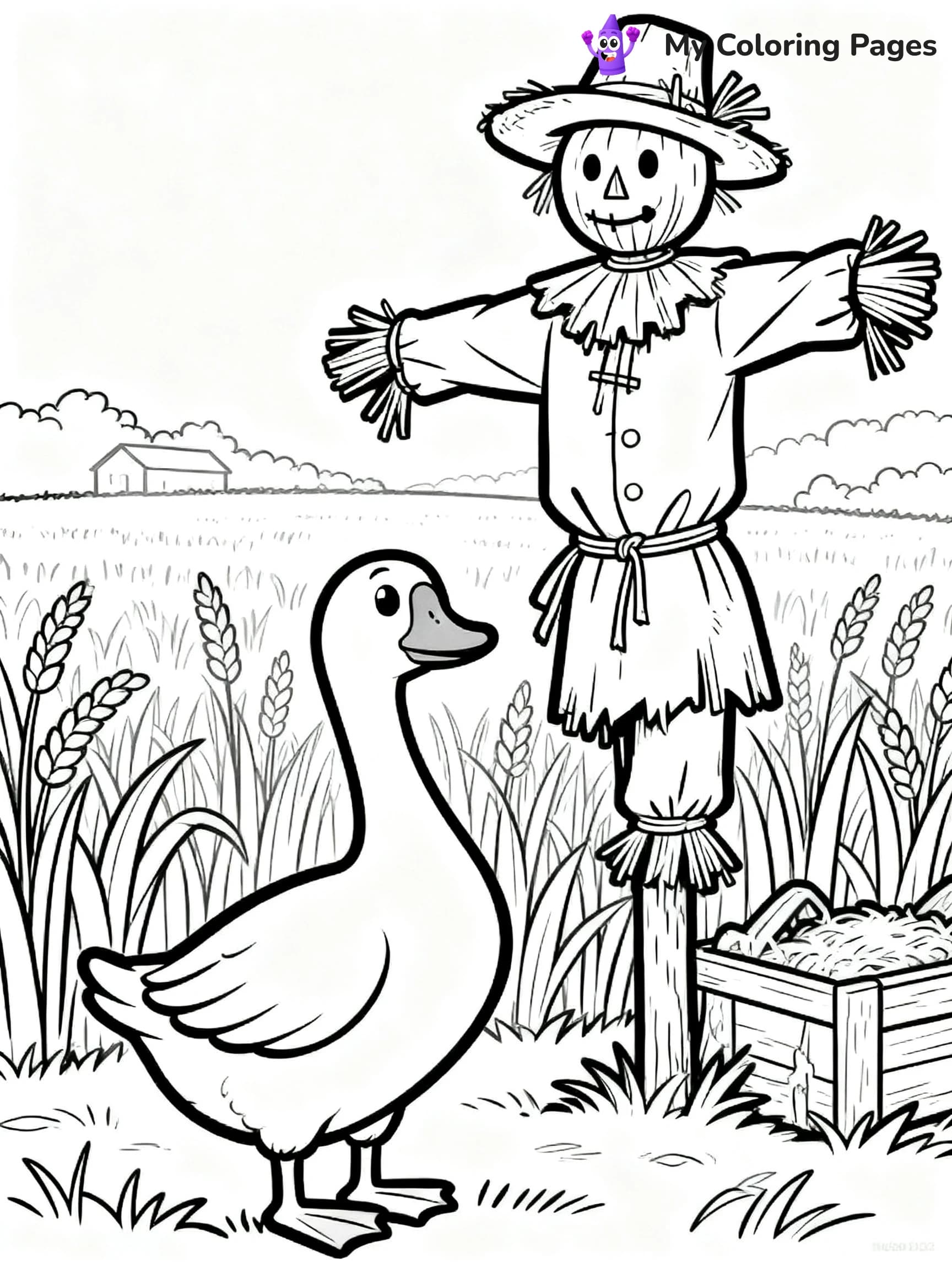 Geese Coloring Pages - 19