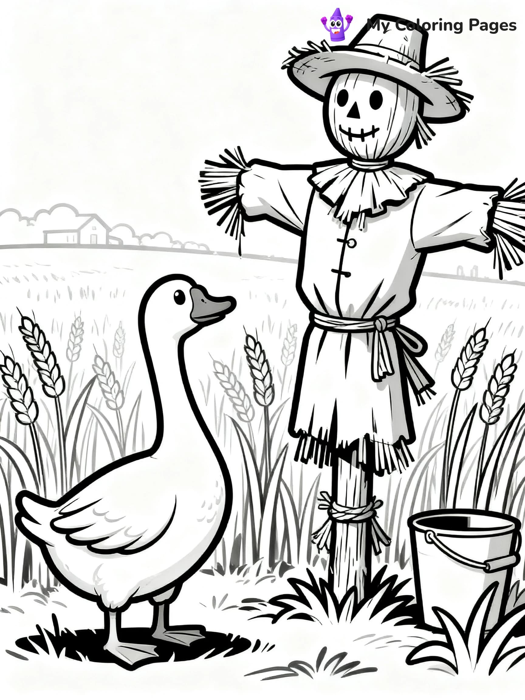 Geese Coloring Pages - 17