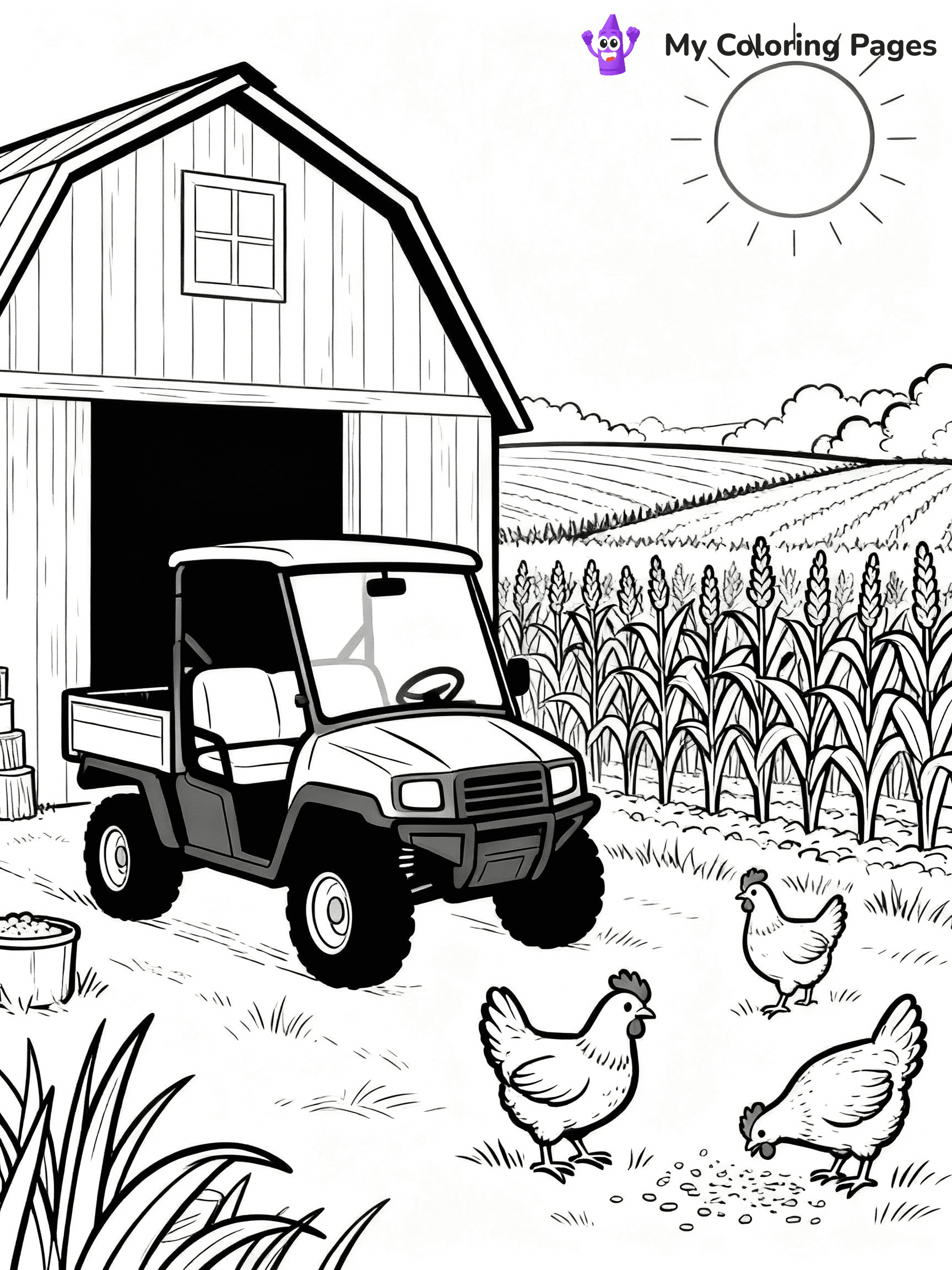 Side By Side Coloring Pages - 42