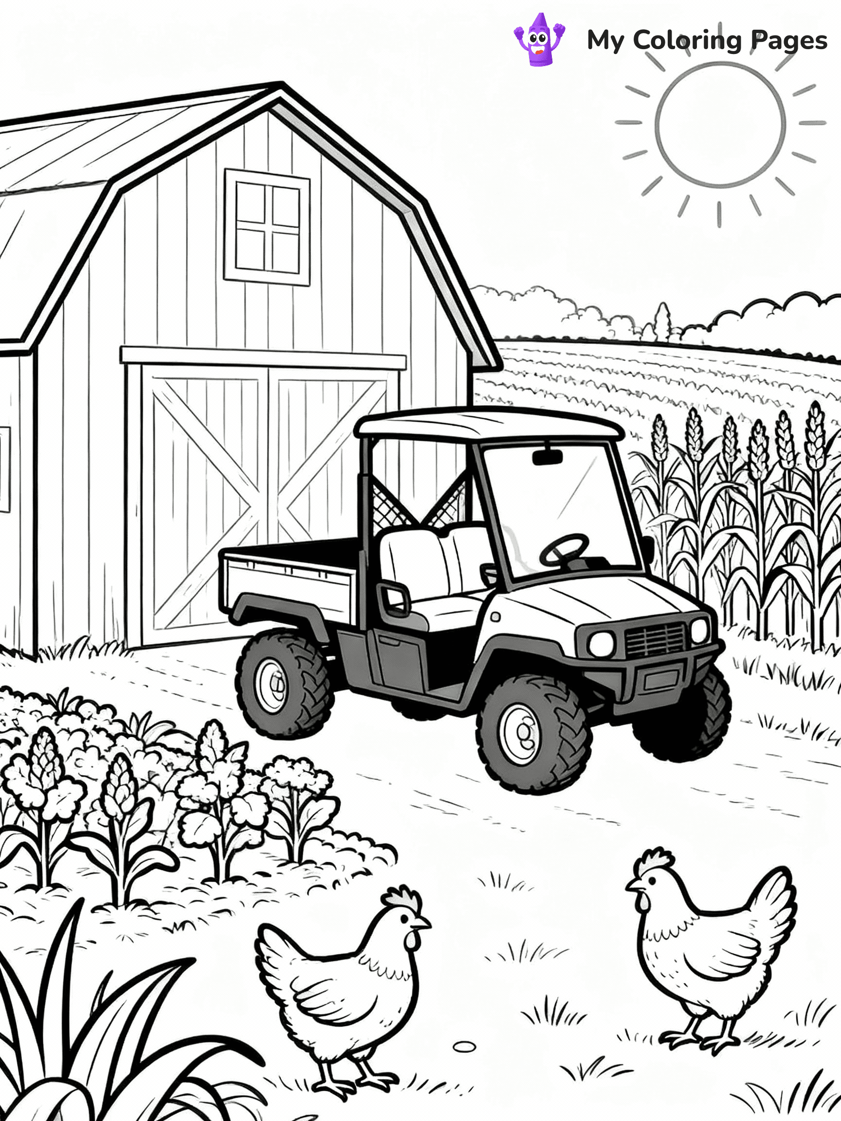 Side By Side Coloring Pages - 37
