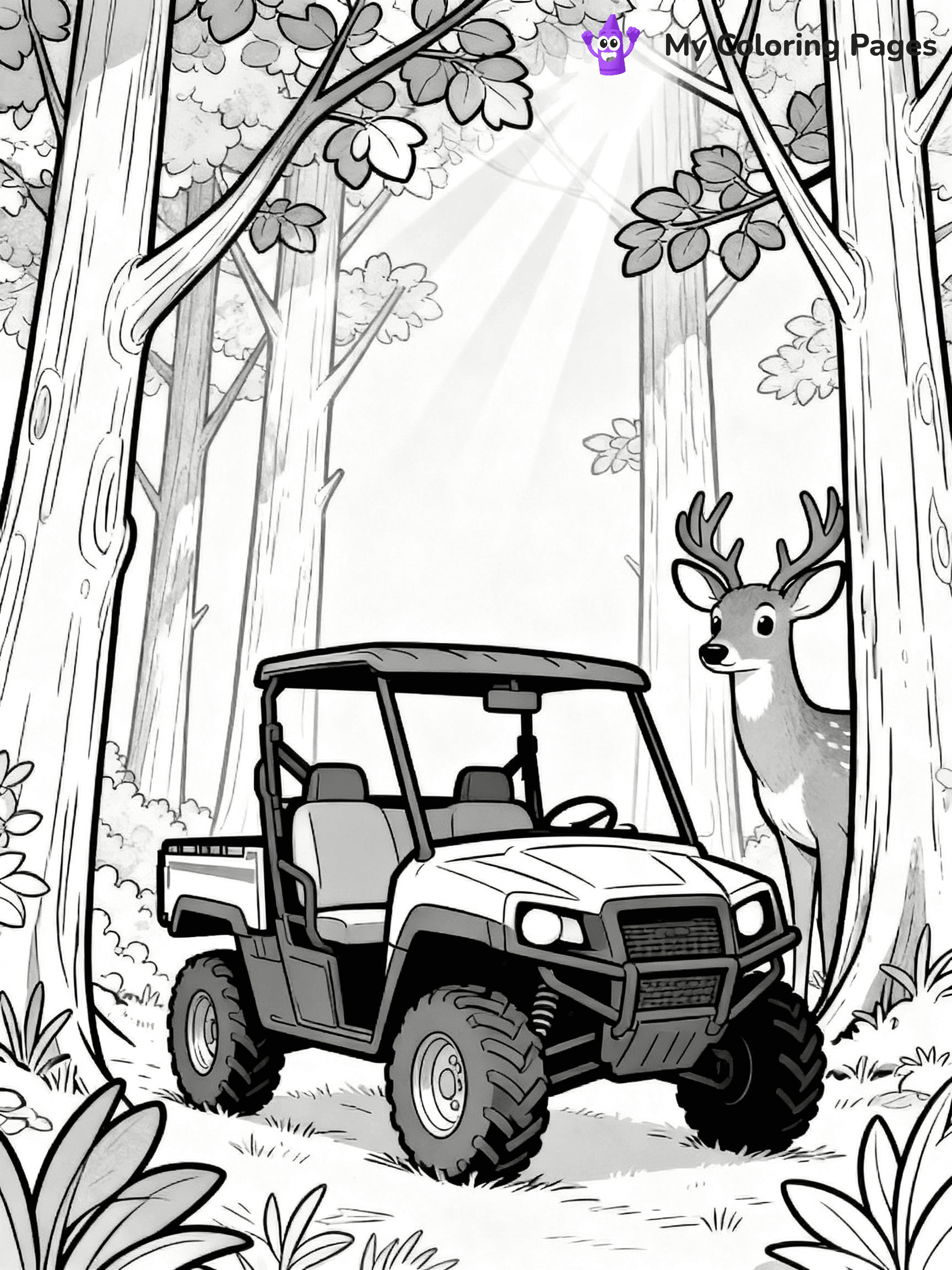 Side By Side Coloring Pages - 21