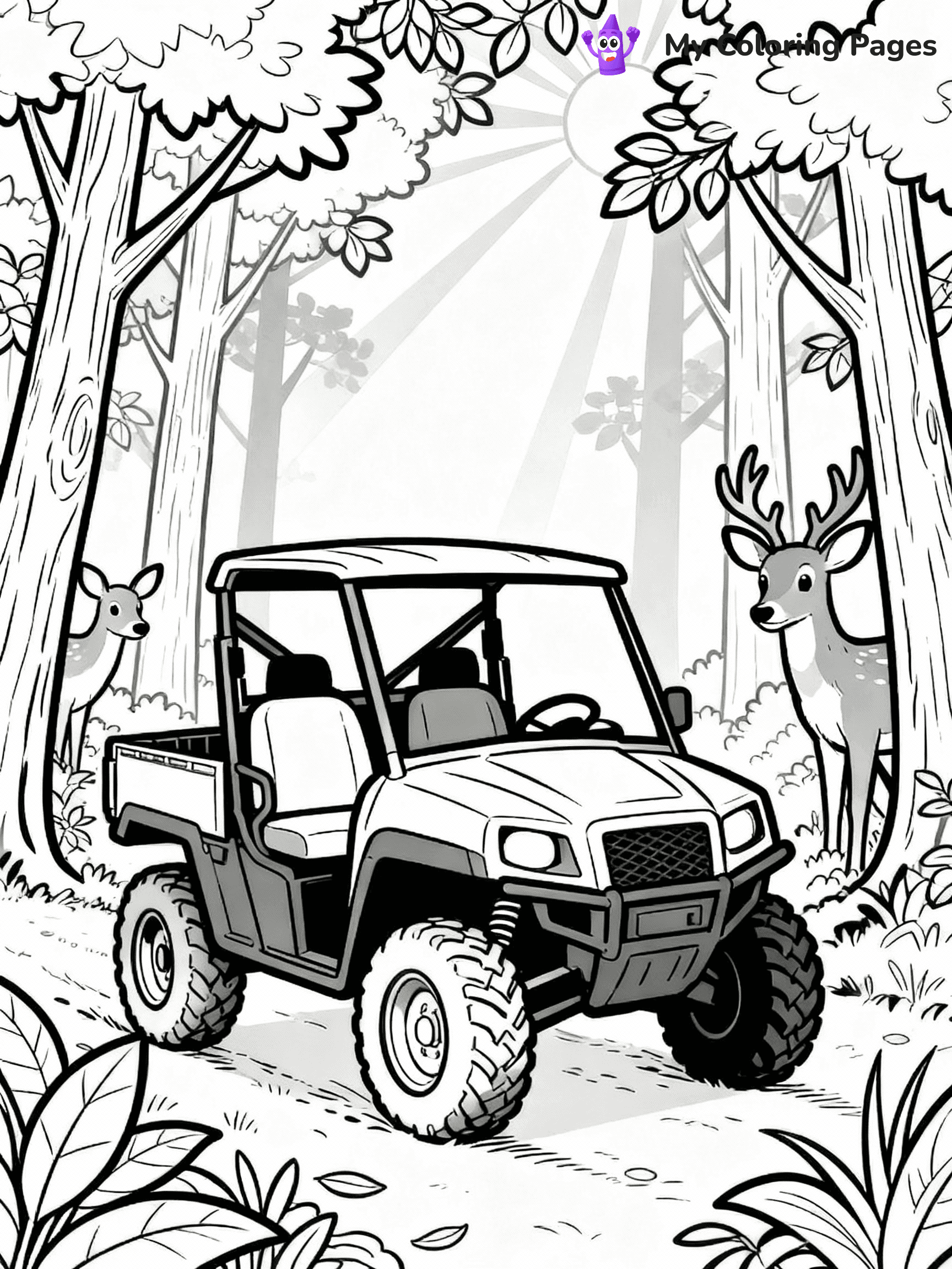 Side By Side Coloring Pages - 19