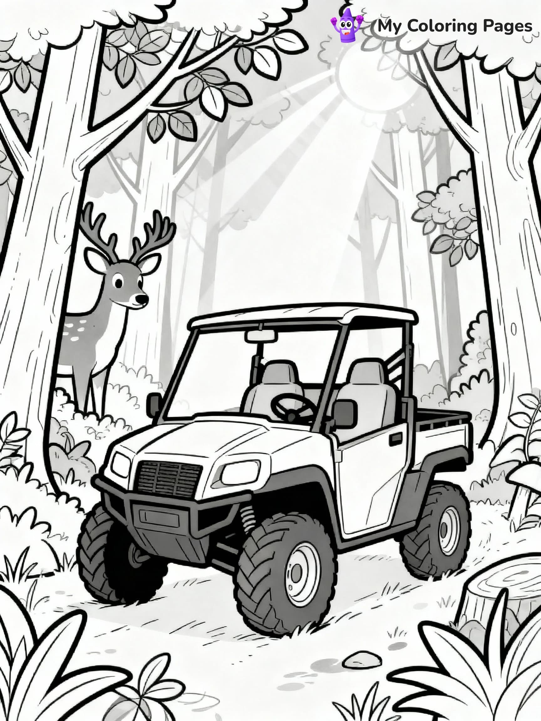Side By Side Coloring Pages - 17