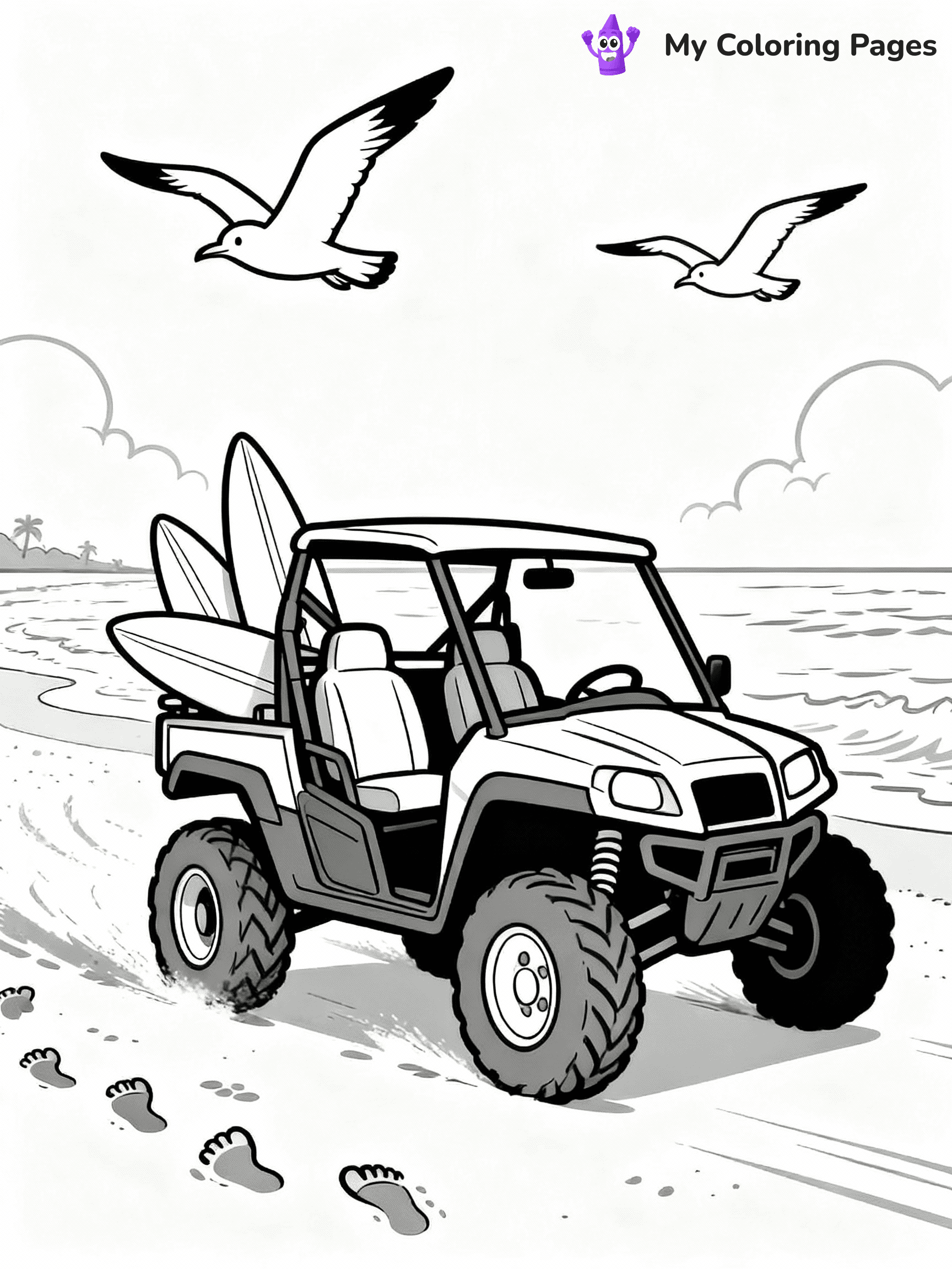 Side By Side Coloring Pages - 9