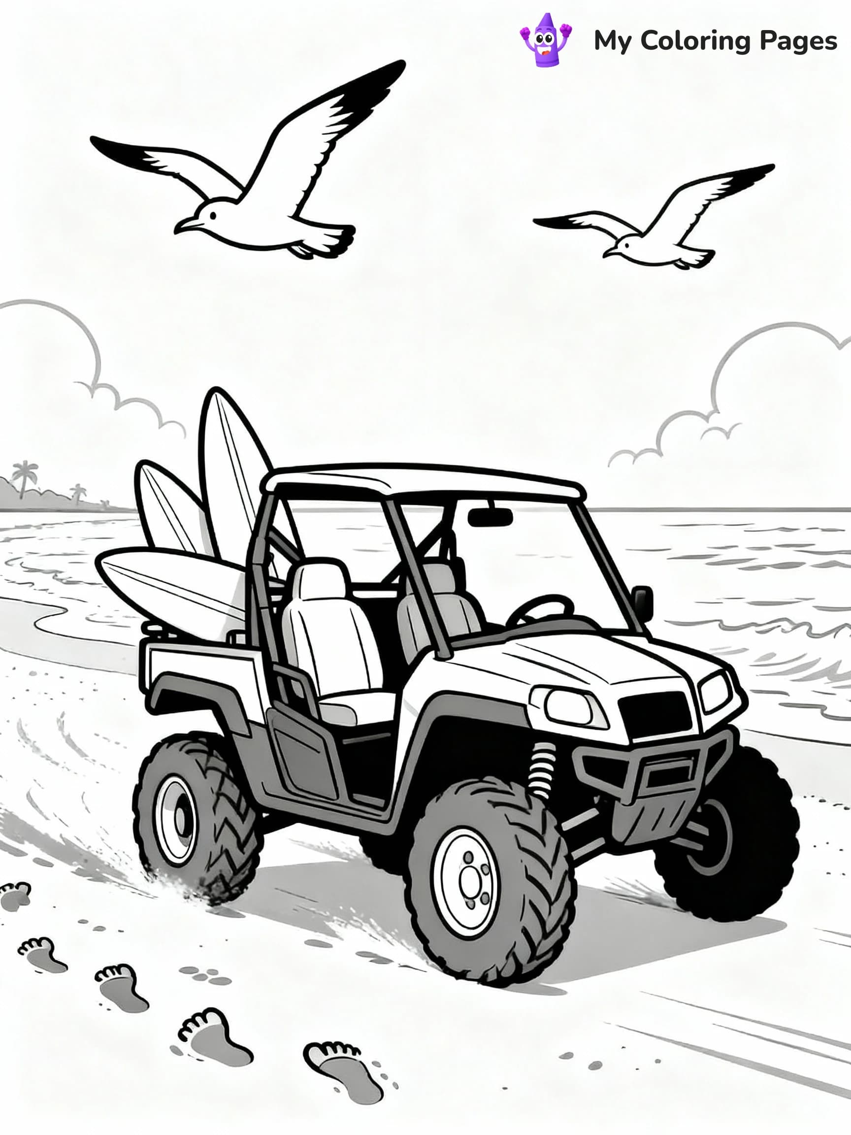 Side By Side Coloring Pages - 9