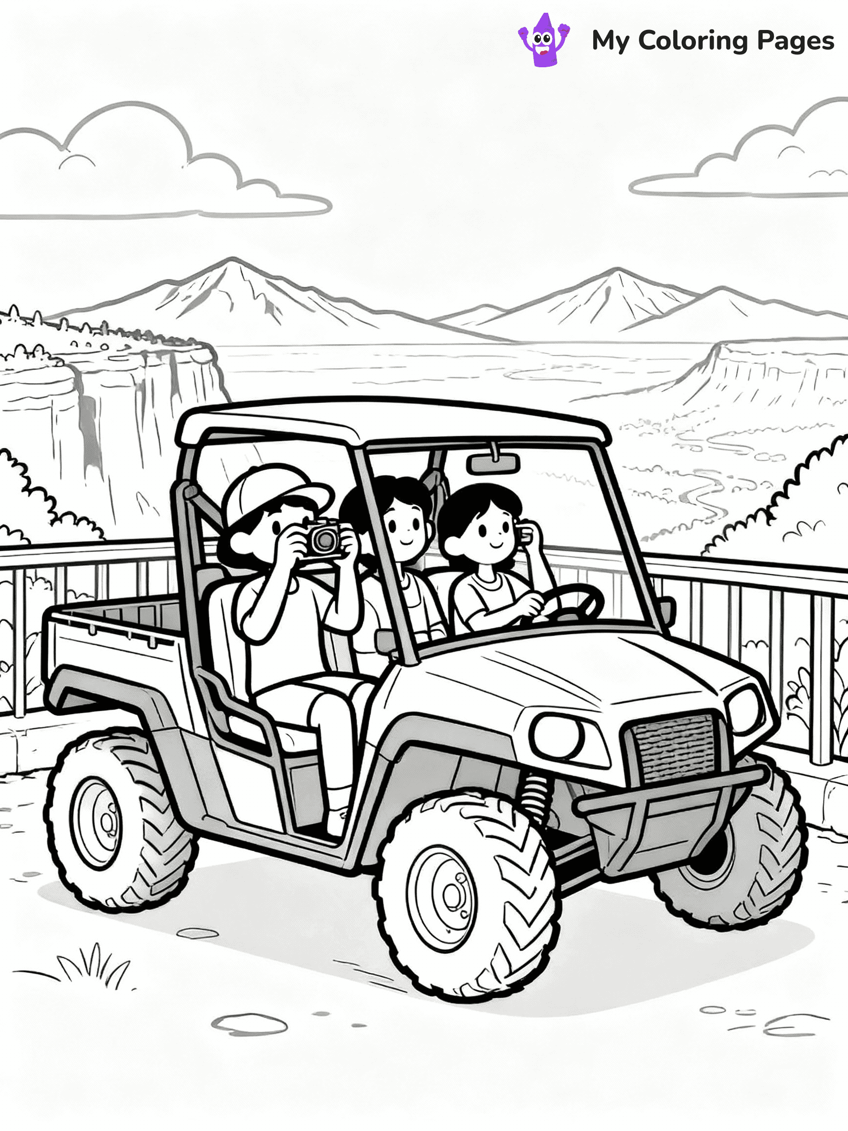 Side By Side Coloring Pages - 6