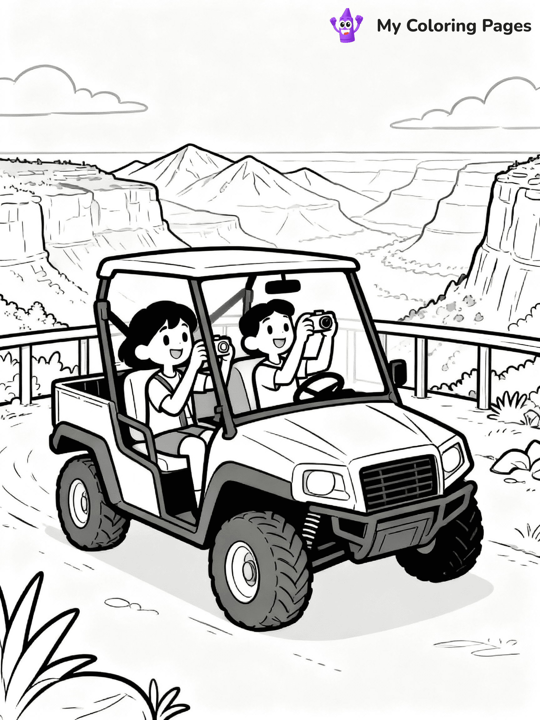 Side By Side Coloring Pages - 5