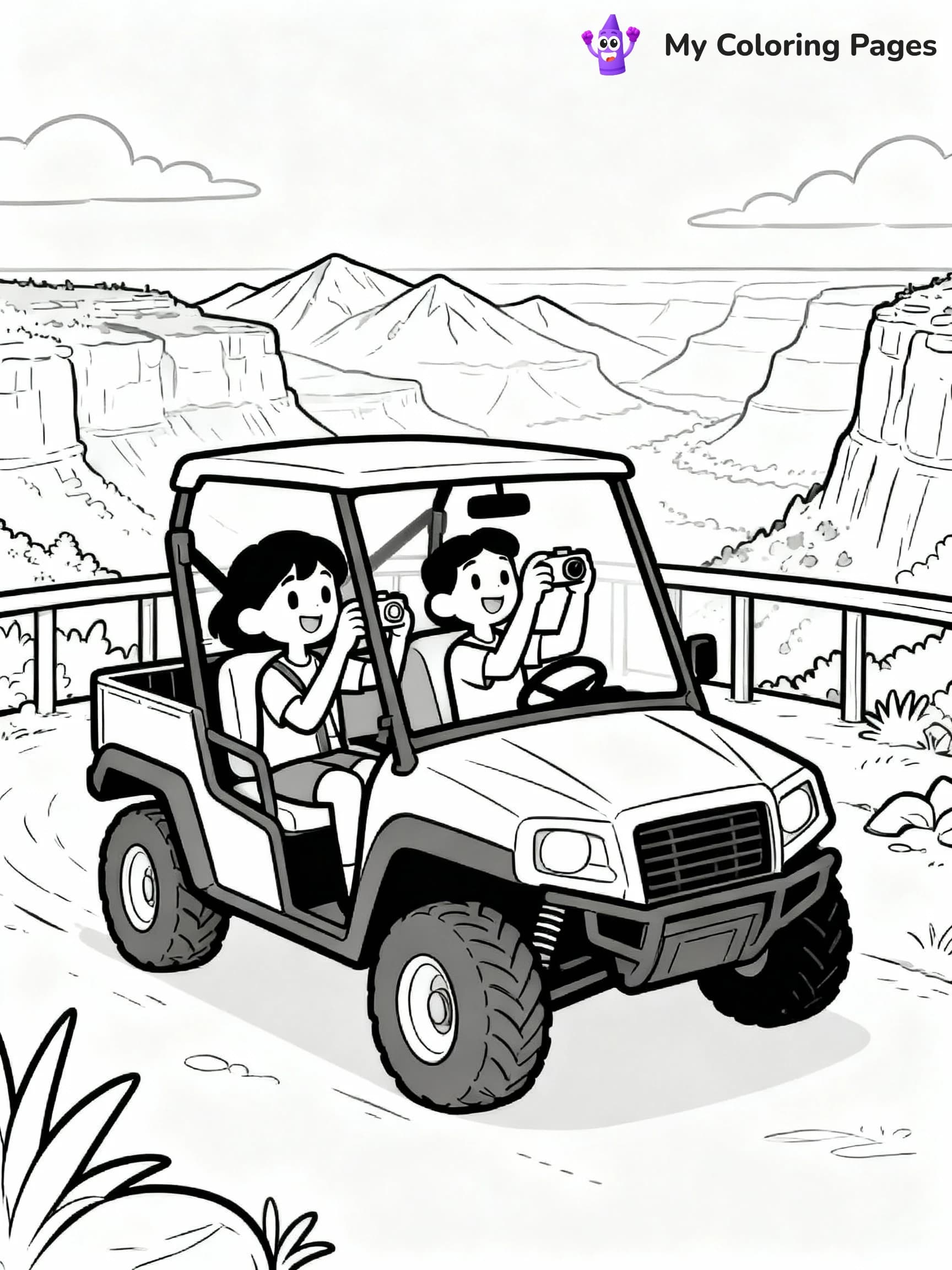 Side By Side Coloring Pages - 5
