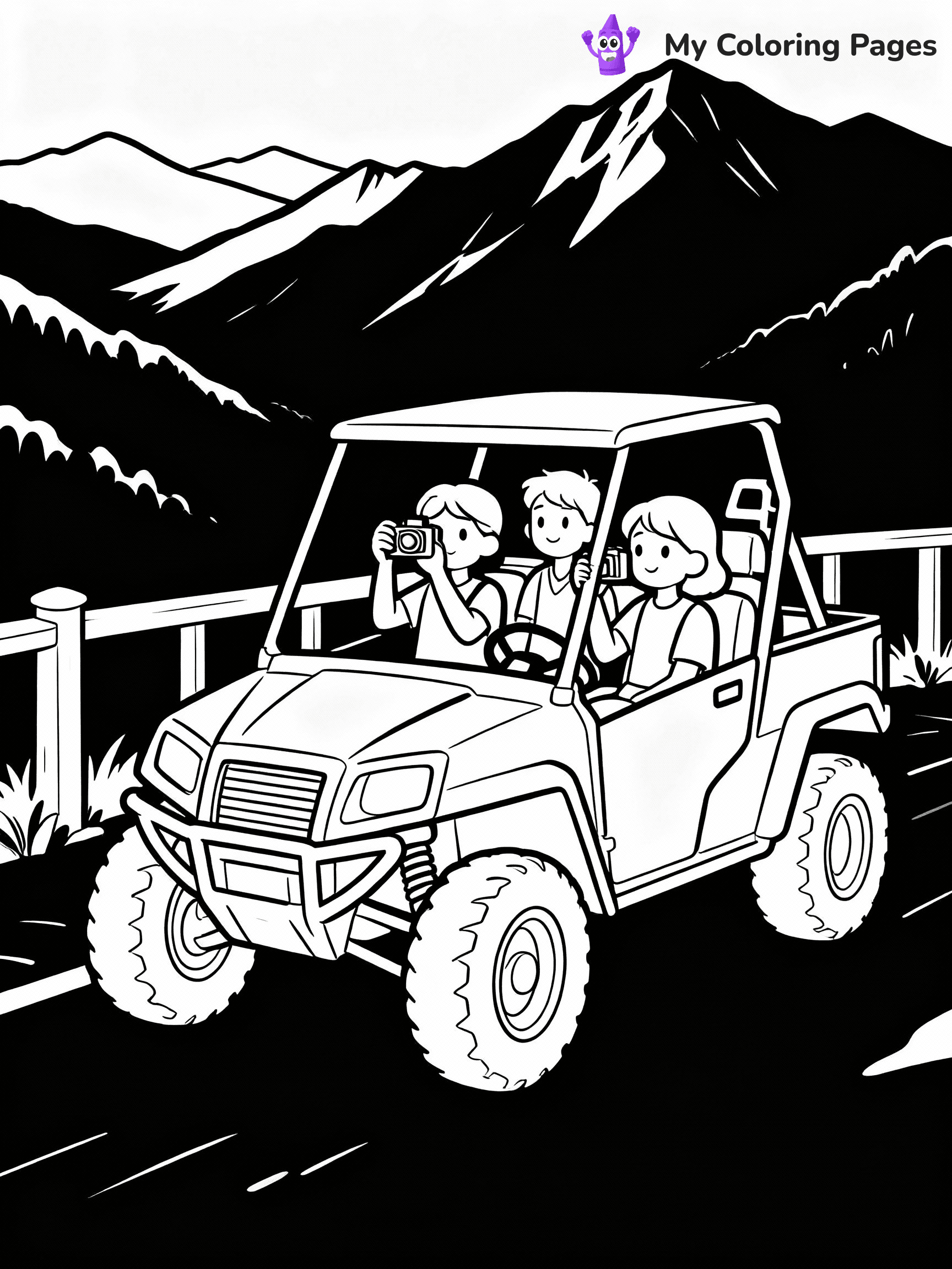 Side By Side Coloring Pages - 4