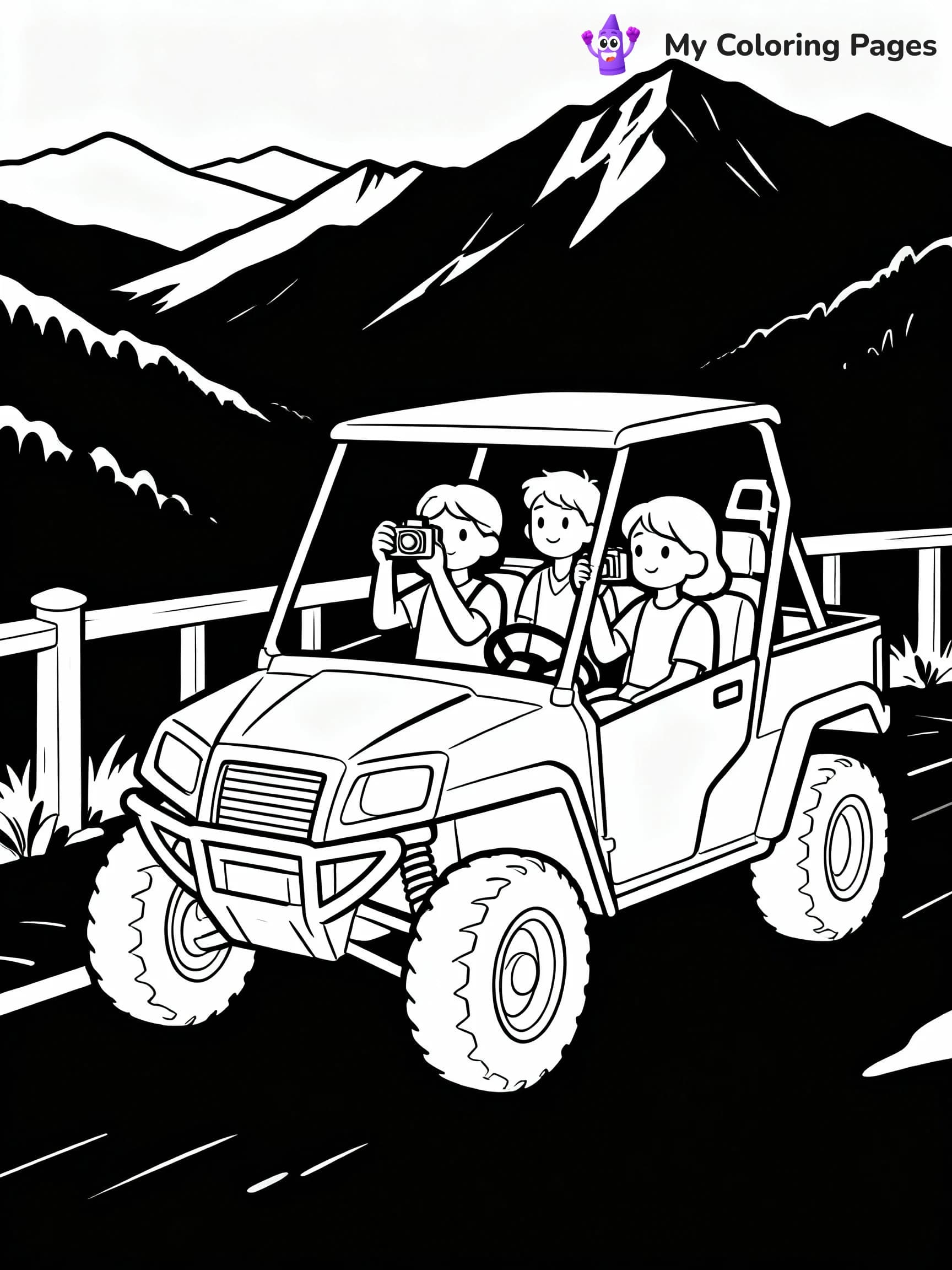 Side By Side Coloring Pages - 4