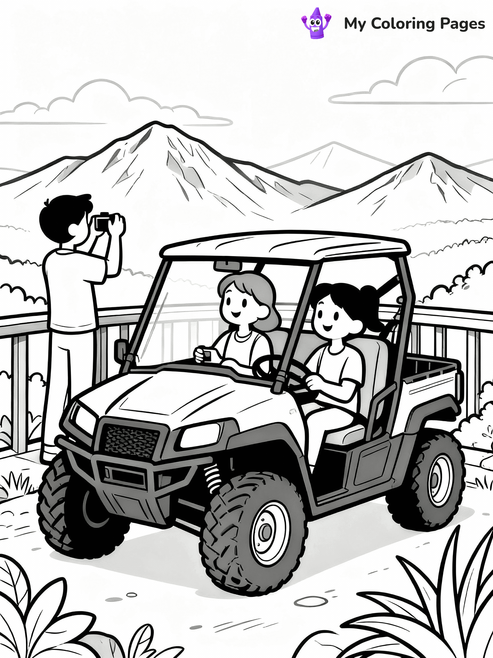 Side By Side Coloring Pages - 3