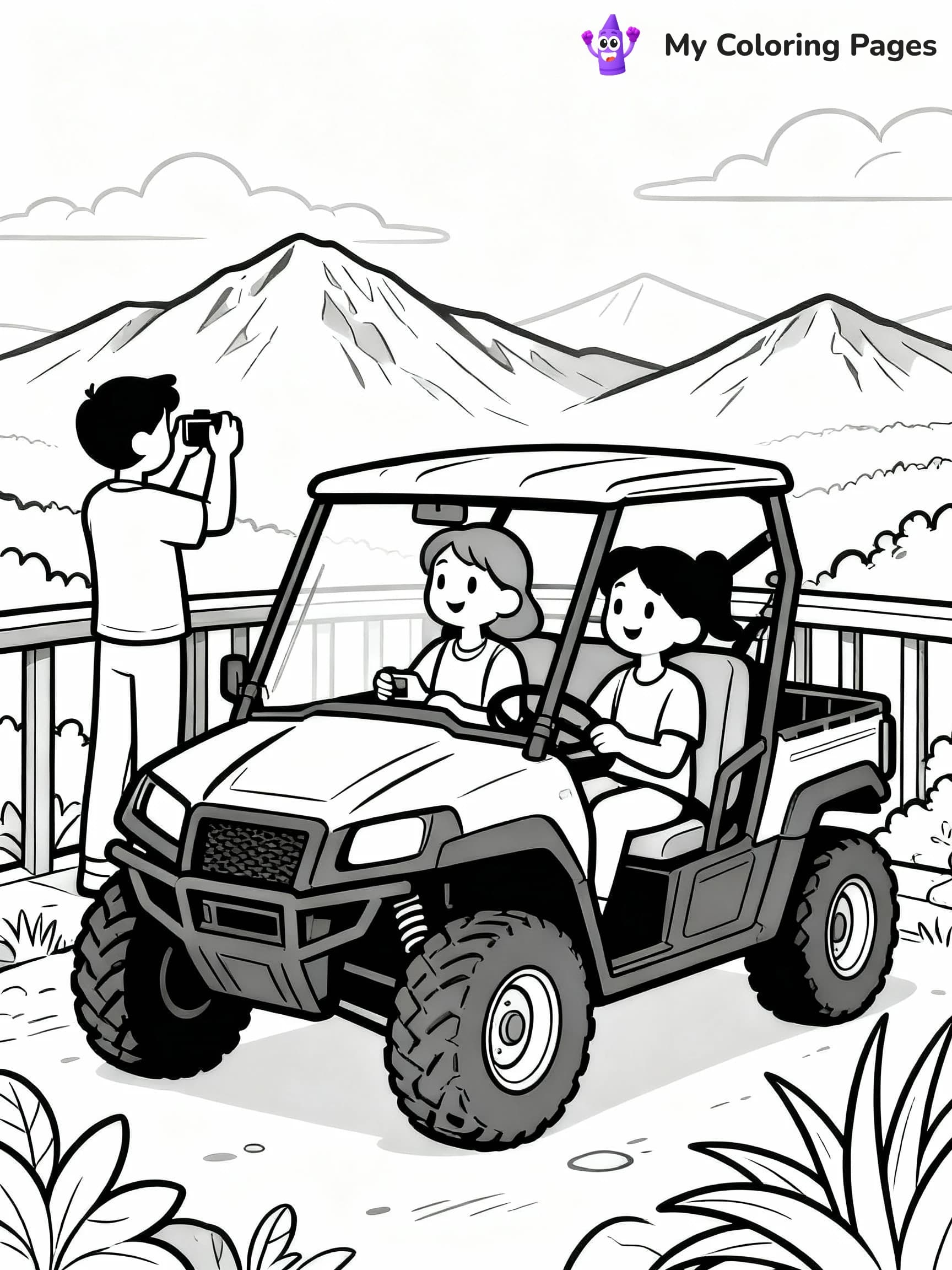 Side By Side Coloring Pages - 3