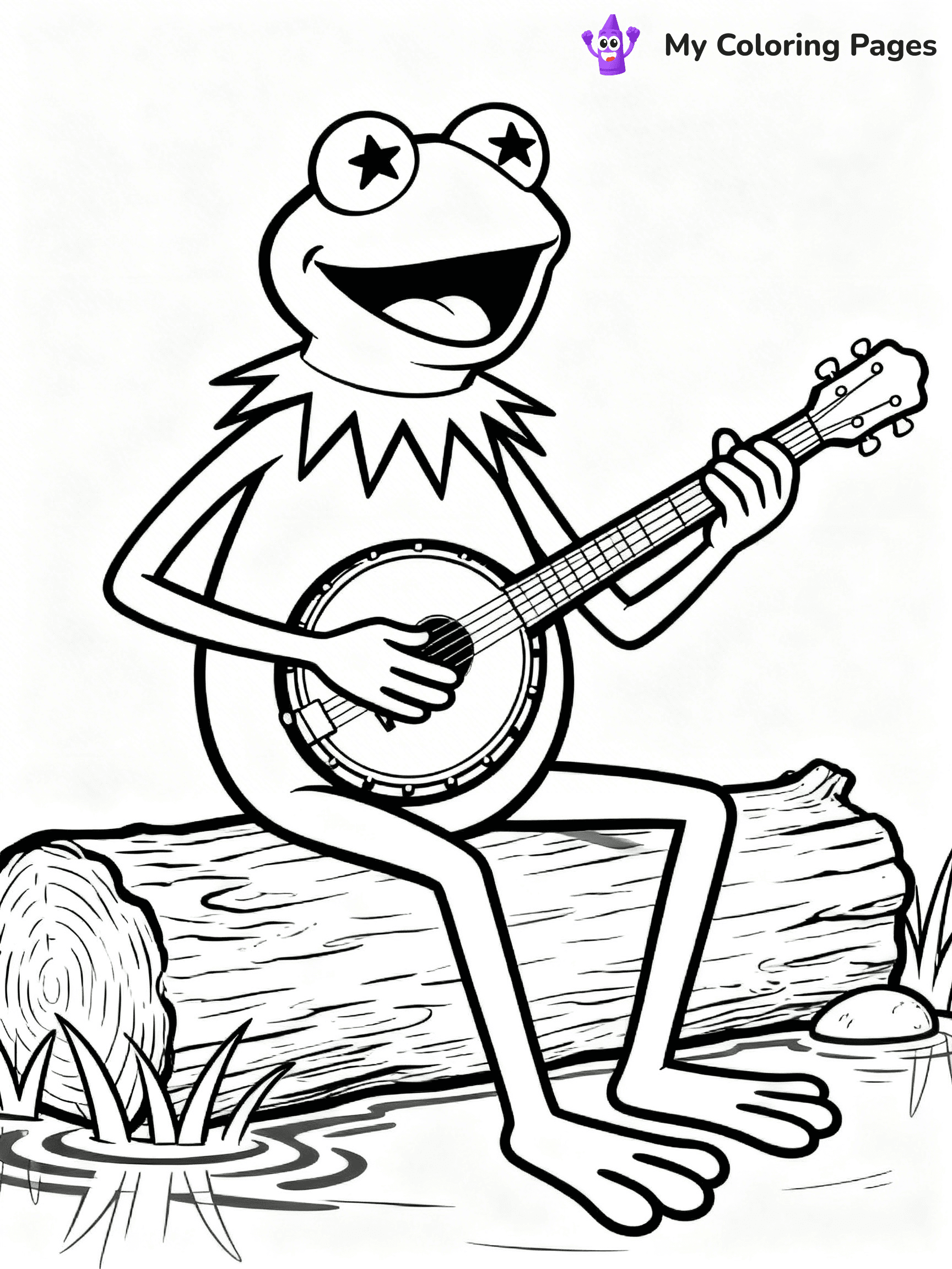 Kermit Coloring Pages - 30