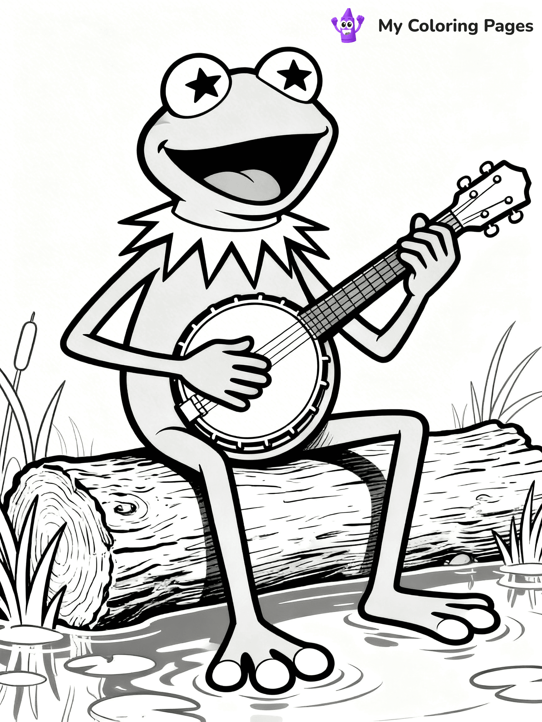 Kermit Coloring Pages - 29