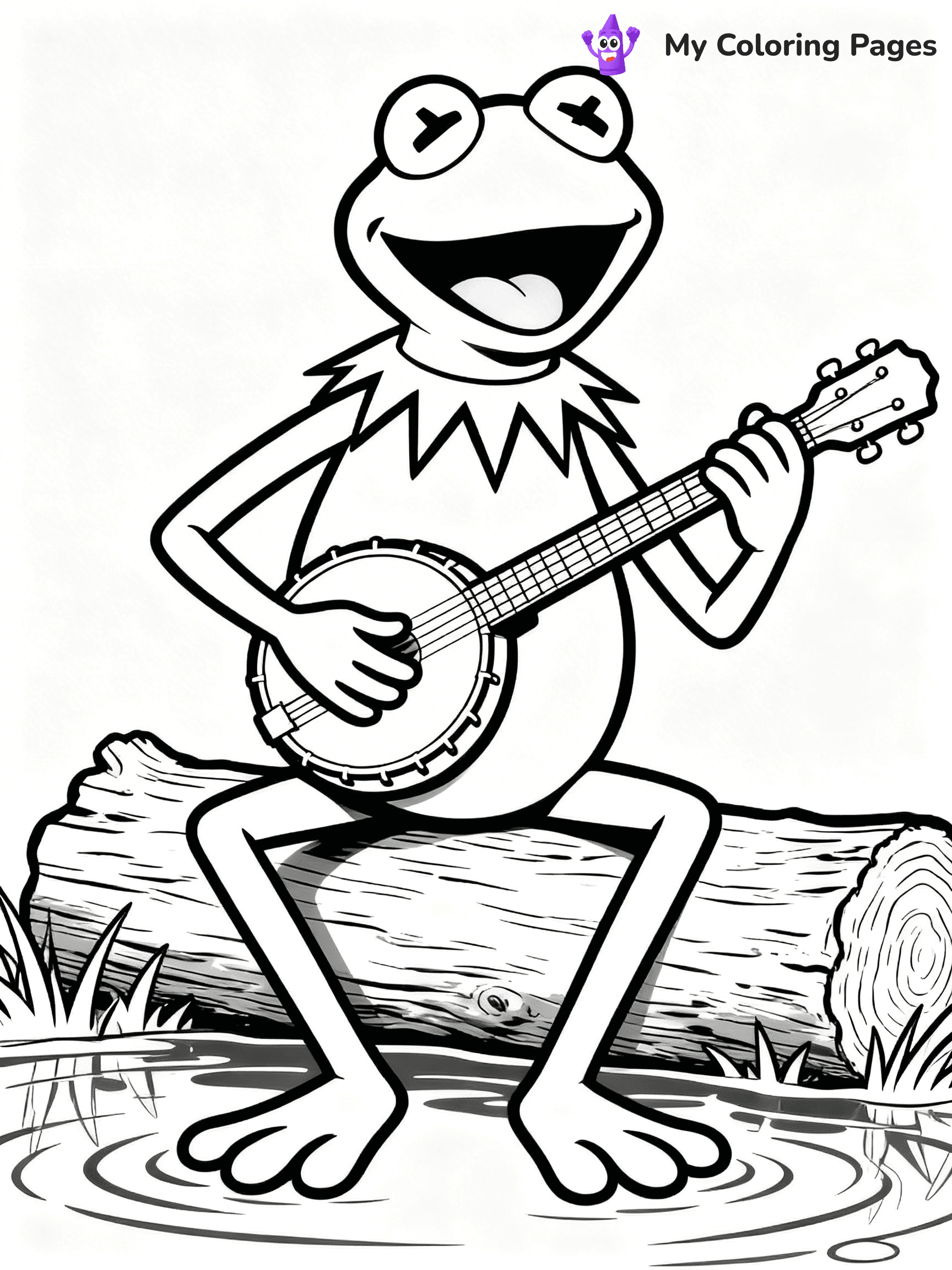 Kermit Coloring Pages - 28