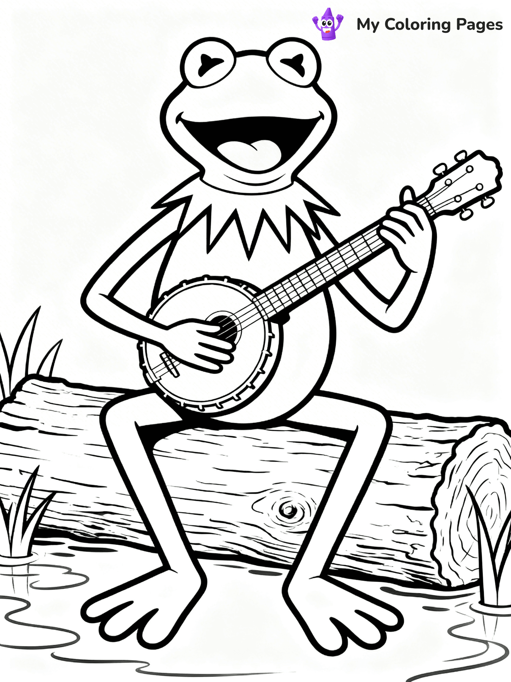Kermit Coloring Pages - 27