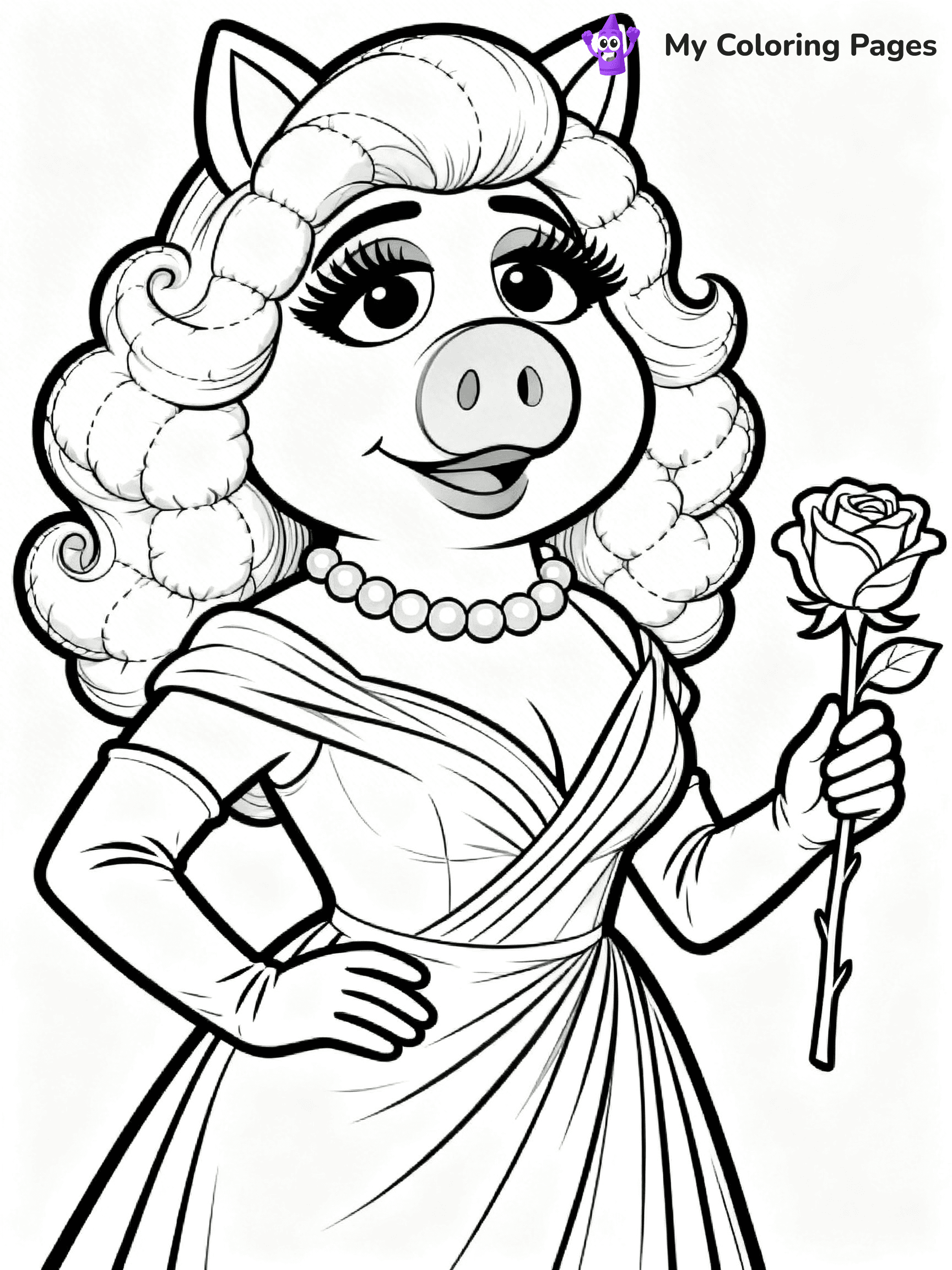 Kermit Coloring Pages - 24