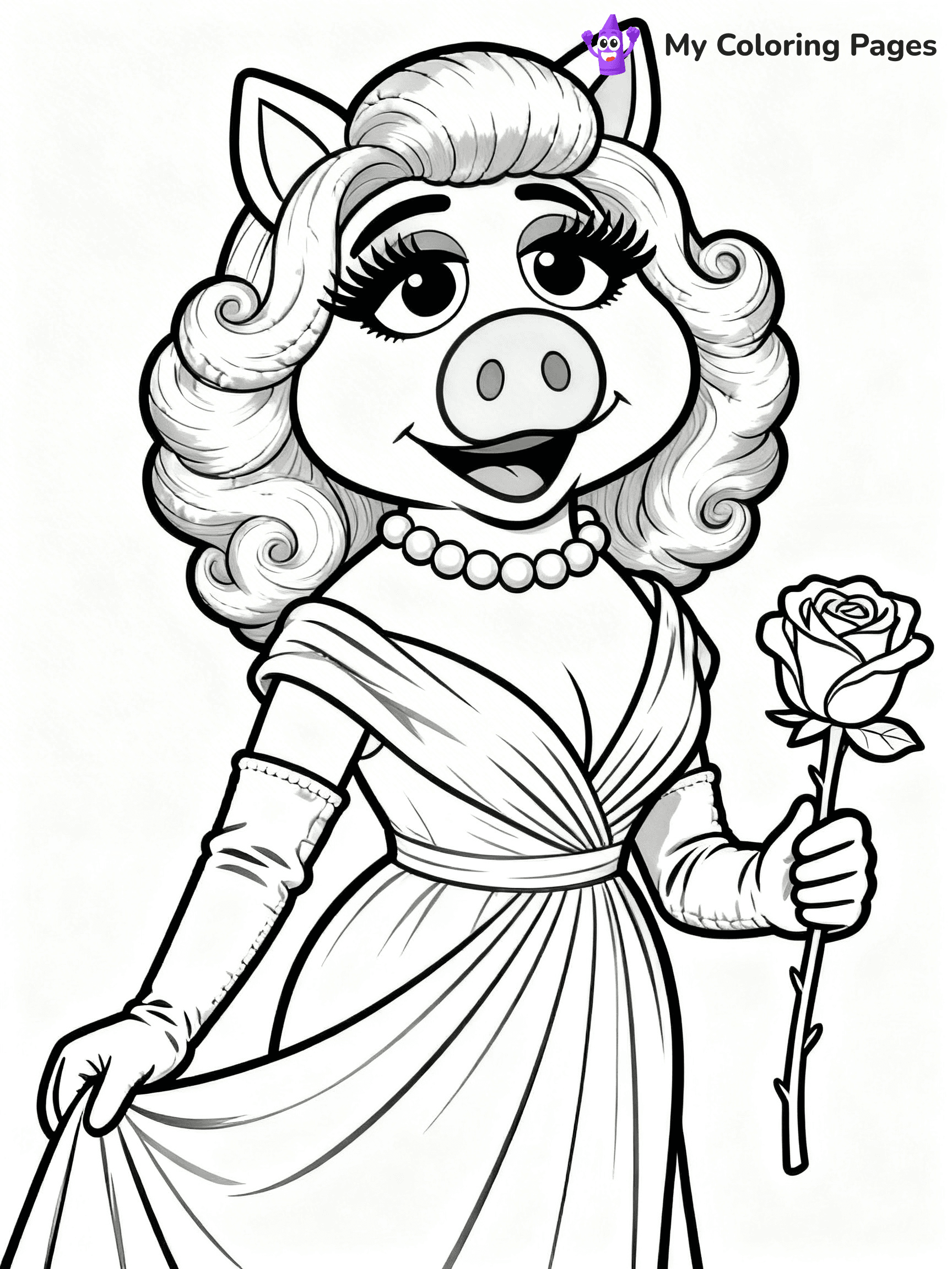 Kermit Coloring Pages - 23