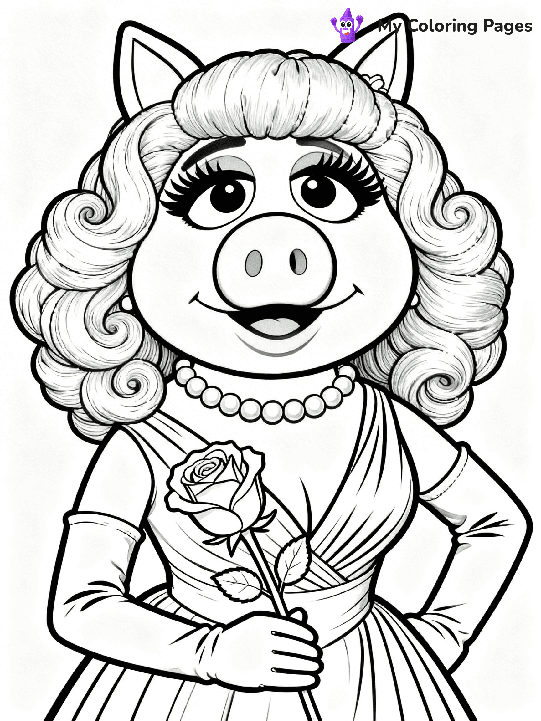 Kermit Coloring Pages - 22