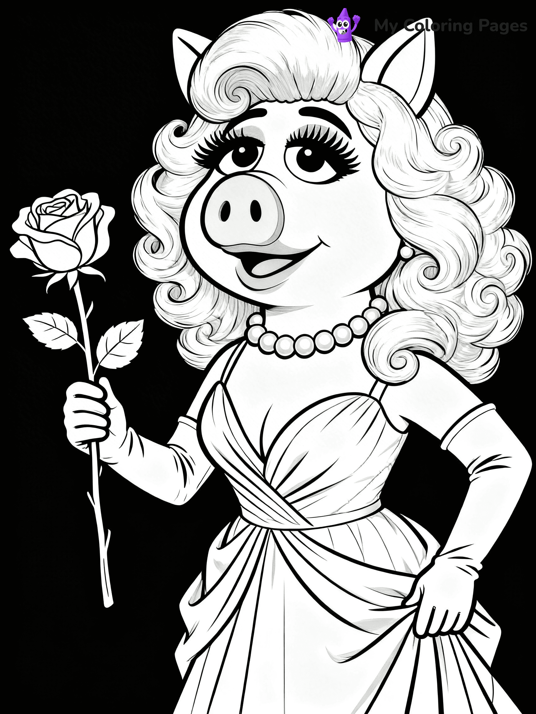 Kermit Coloring Pages - 20