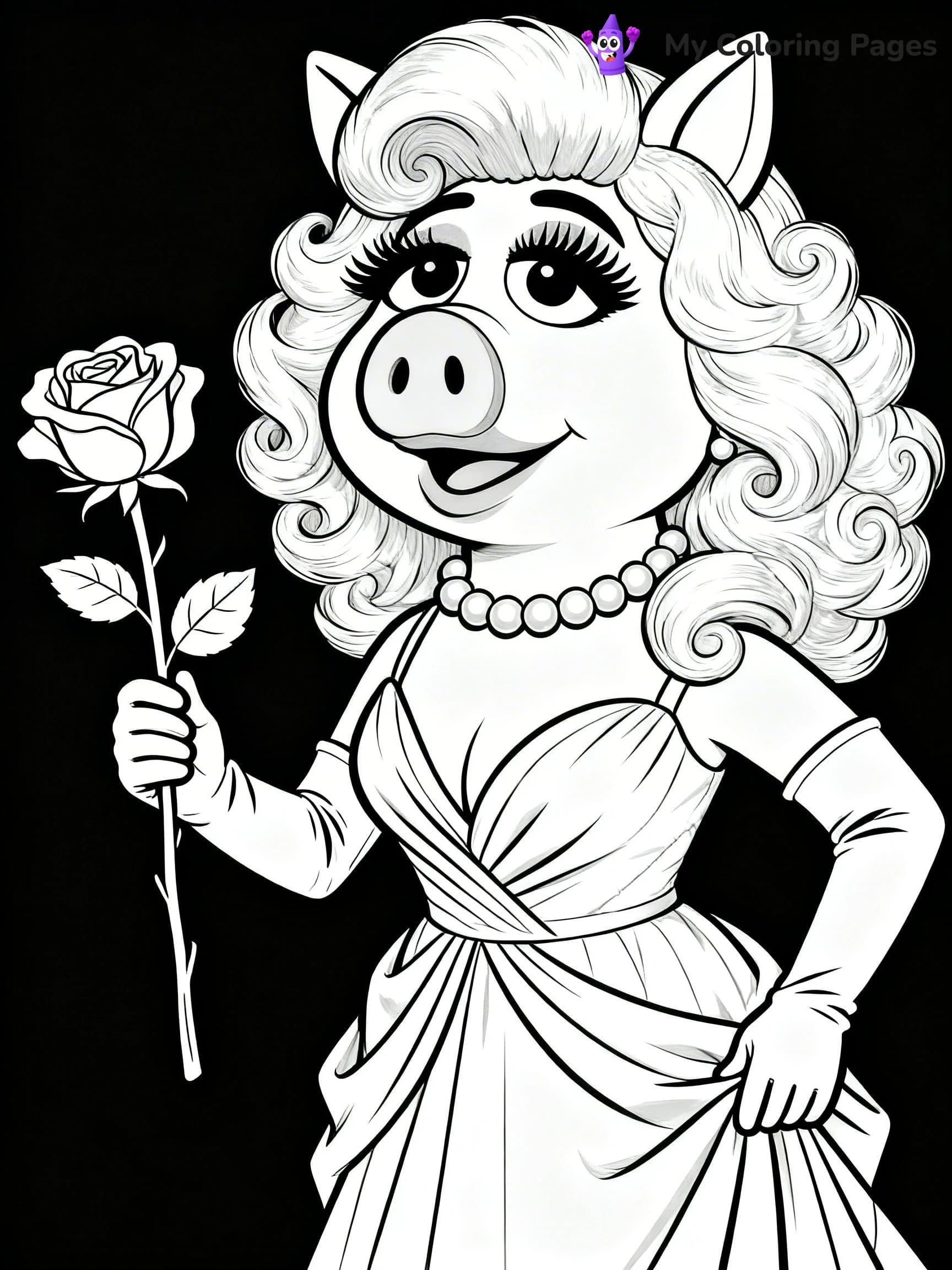 Kermit Coloring Pages - 20