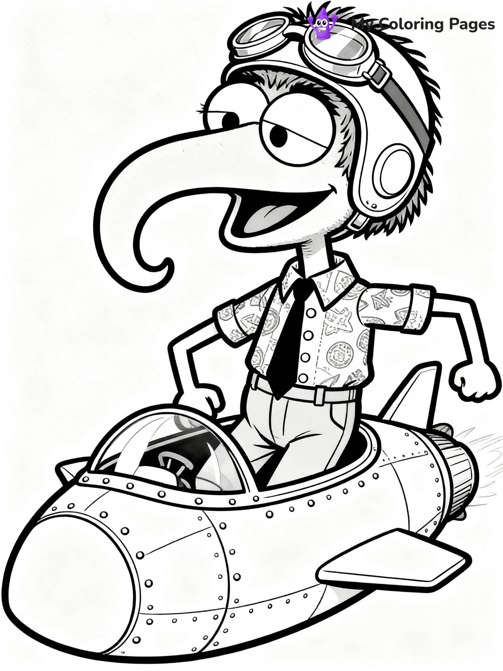 Kermit Coloring Pages - 12