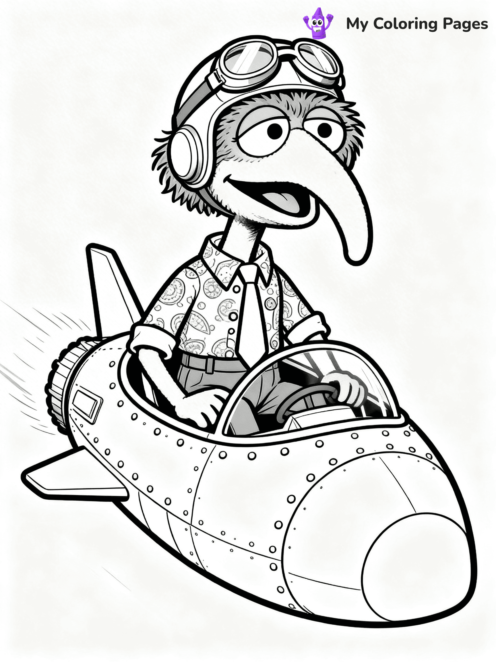Kermit Coloring Pages - 10