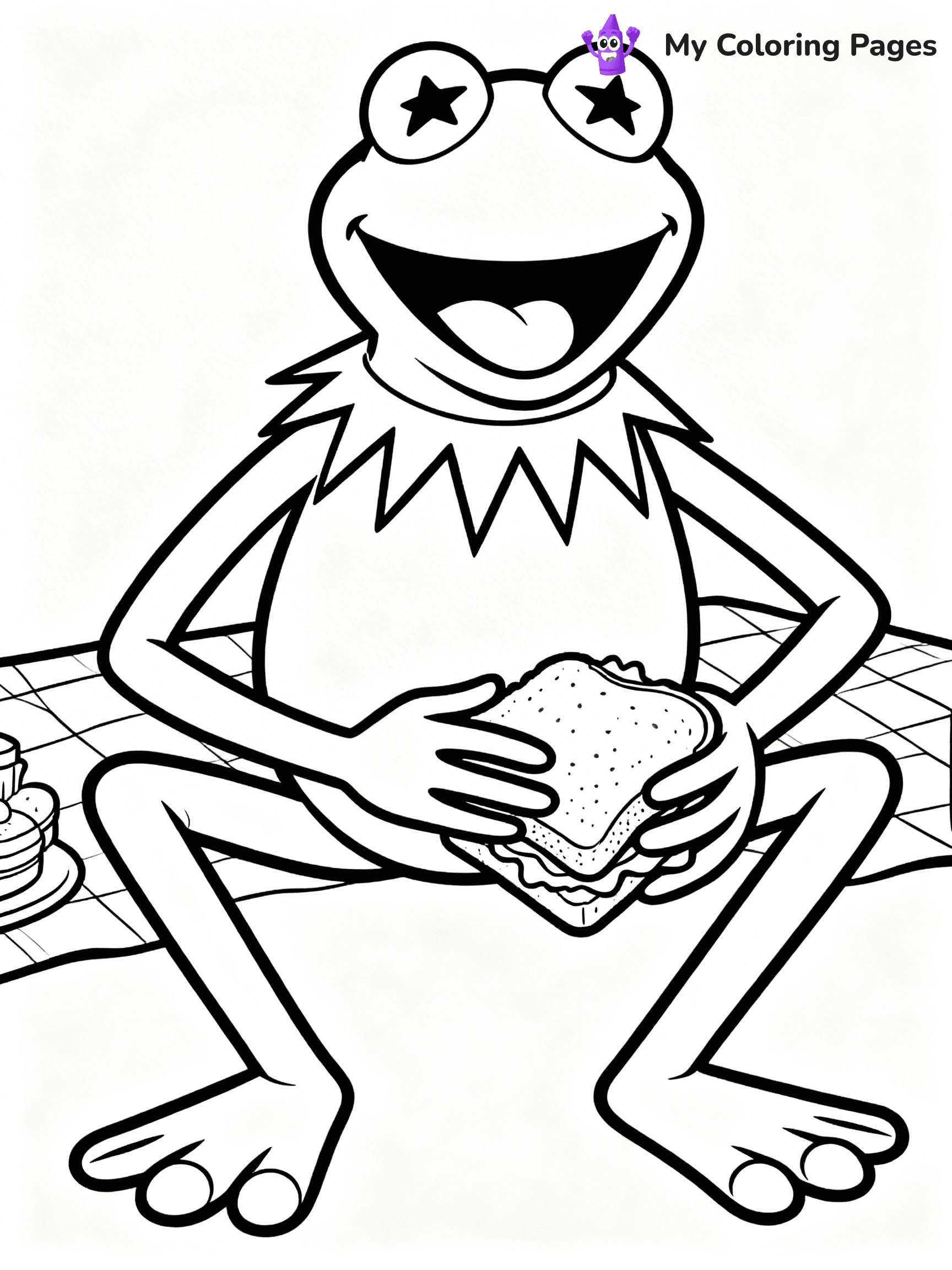 Kermit Coloring Pages - 5