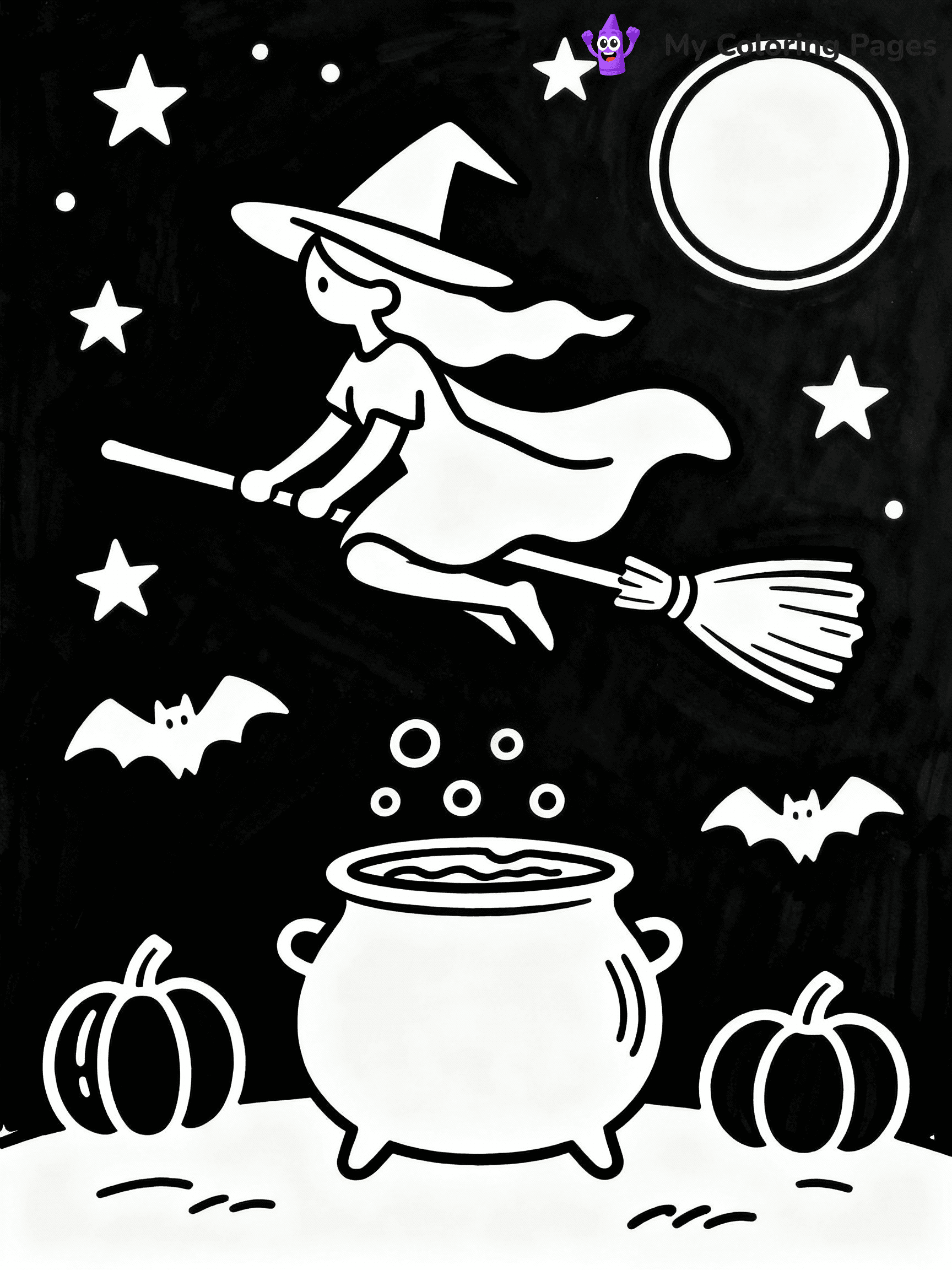 Halloween Adult Coloring Pages - 42