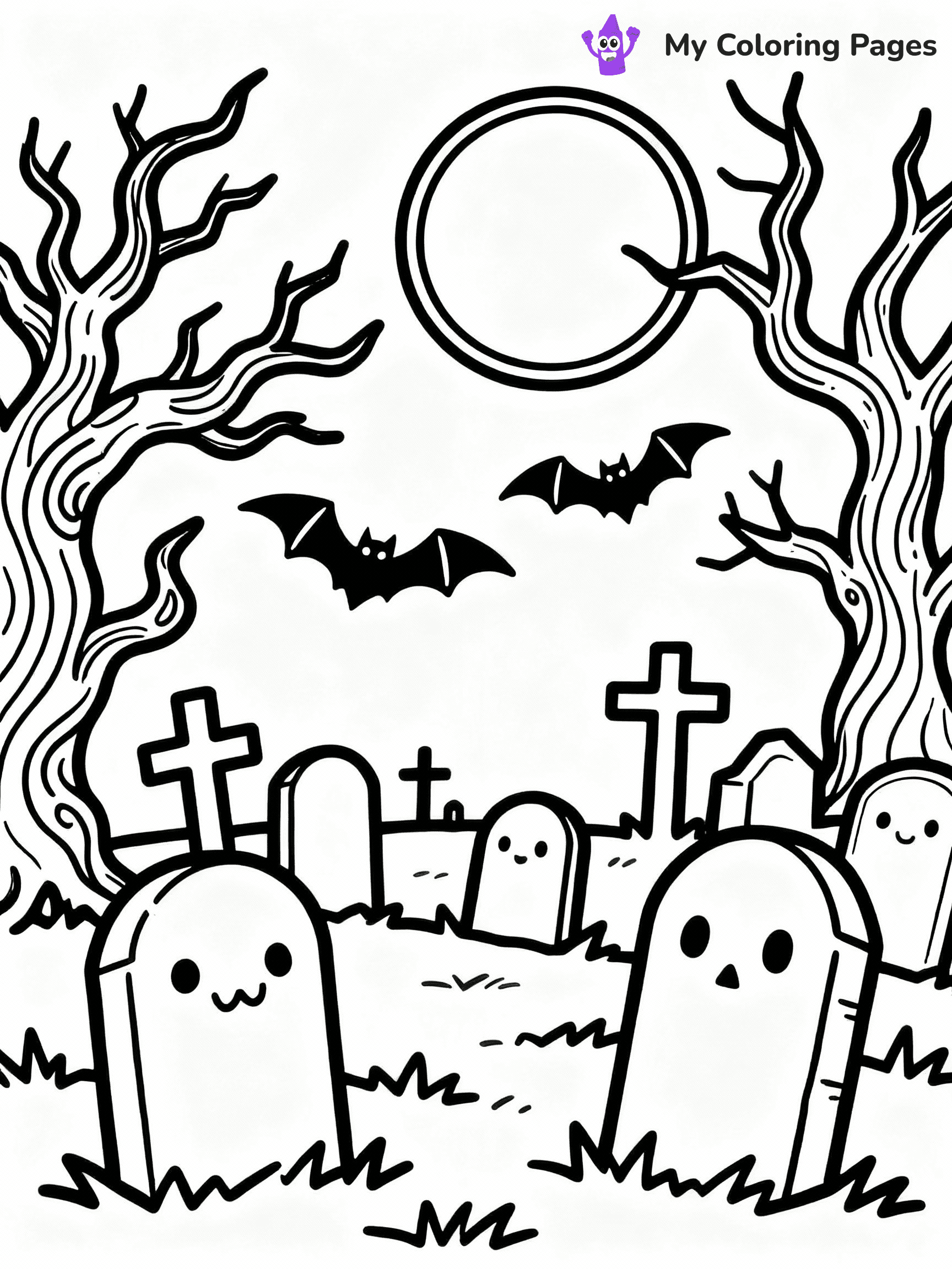 Halloween Adult Coloring Pages - 34