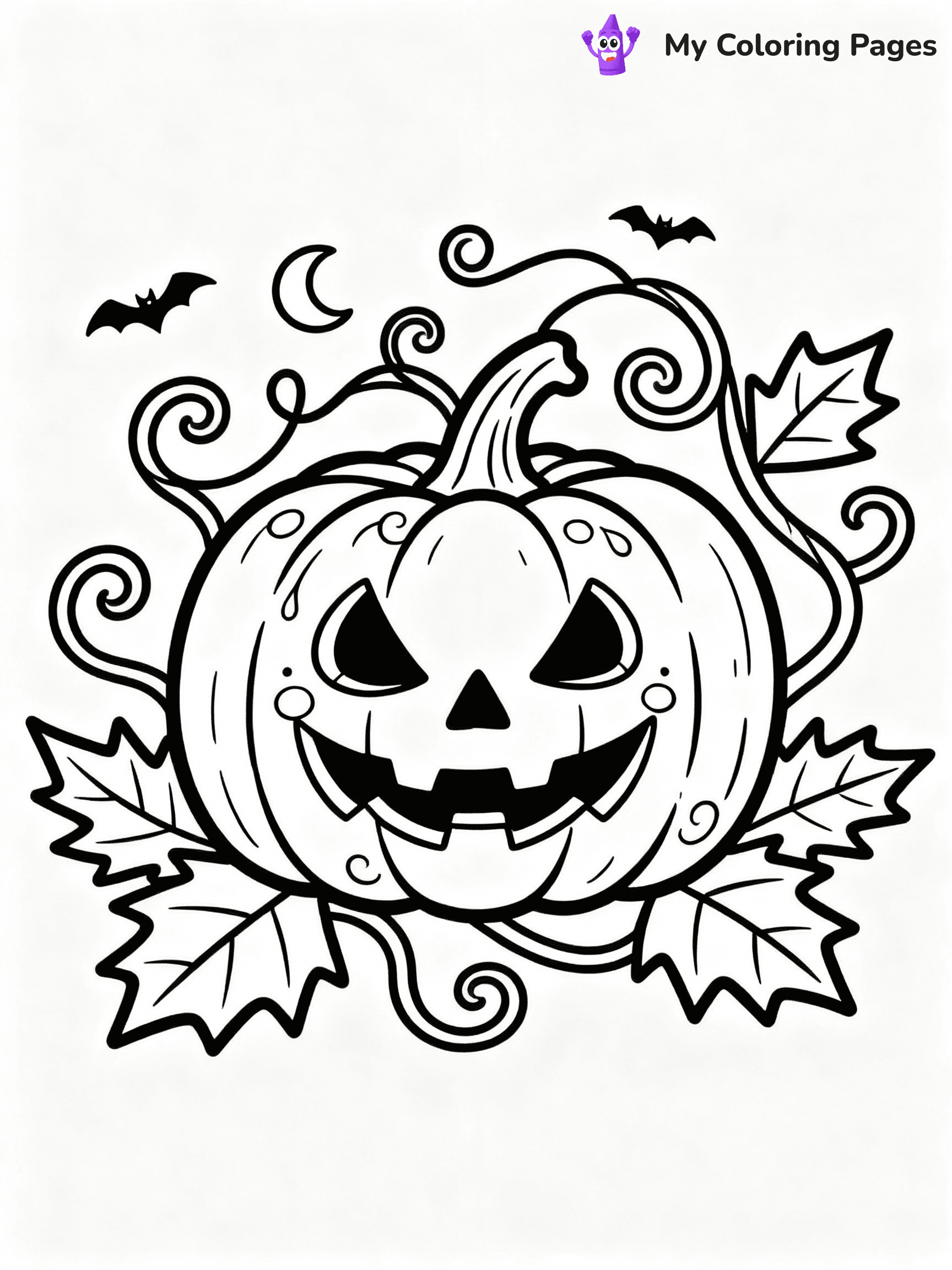 Halloween Adult Coloring Pages - 22