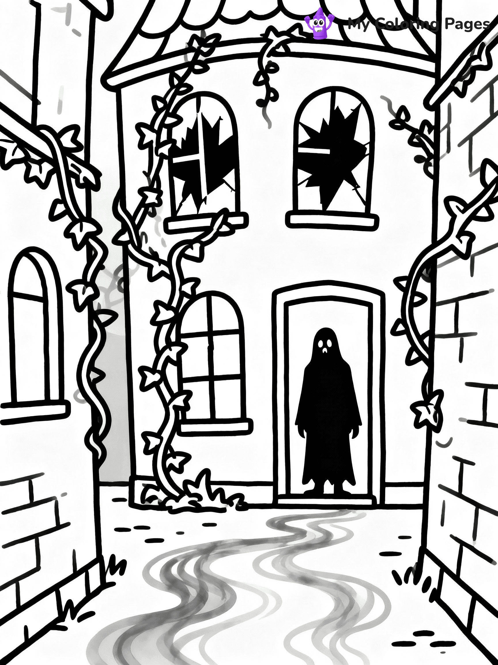 Halloween Adult Coloring Pages - 19